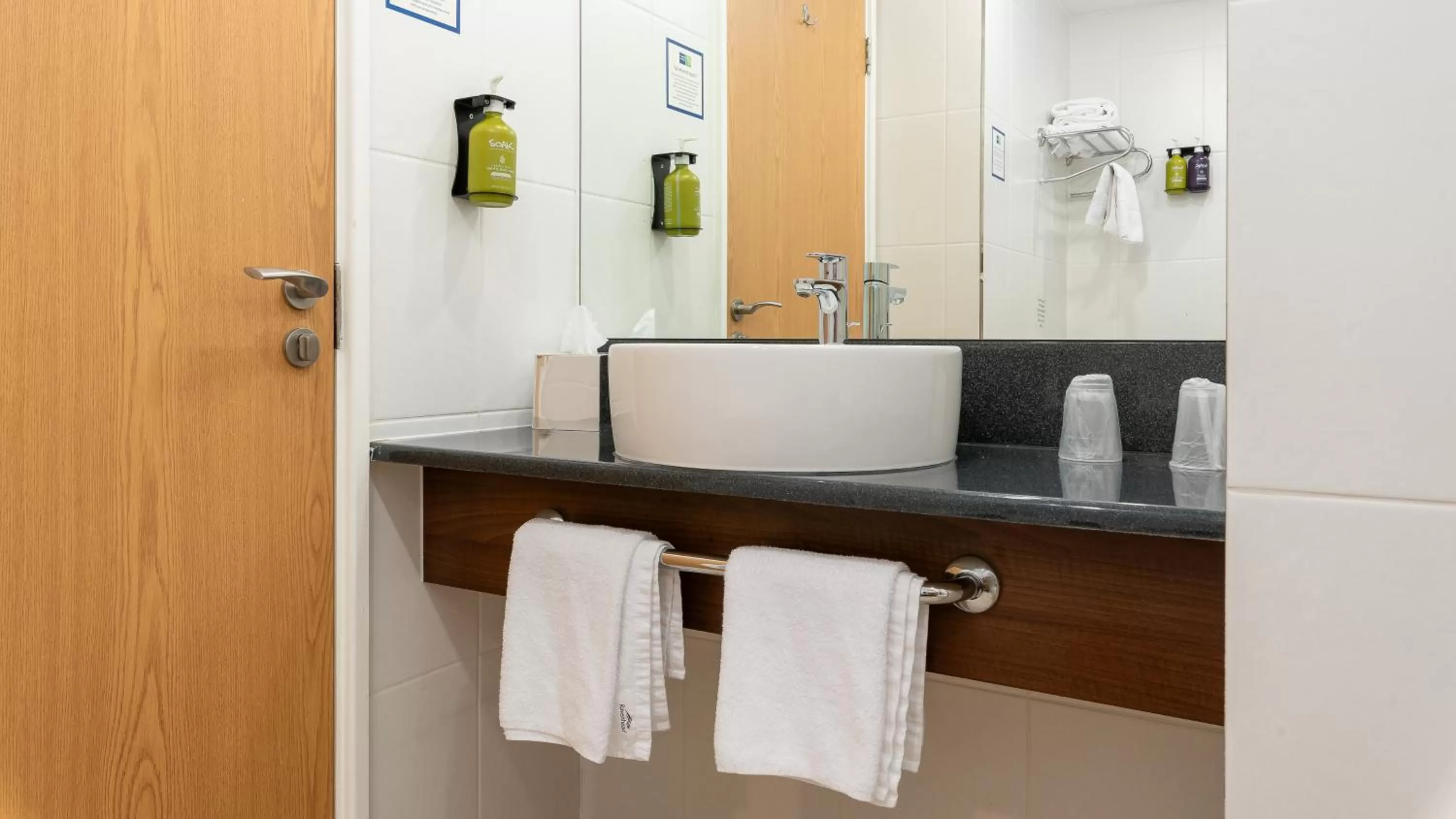 Bathroom in Holiday Inn Express Leigh - Sports Village by IHG