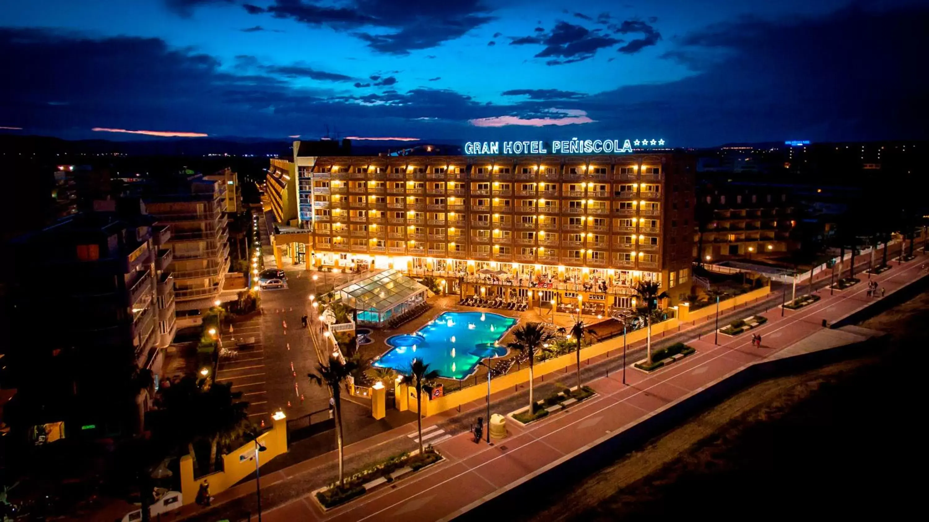 Facade/entrance, Bird's-eye View in Gran Hotel Peñiscola