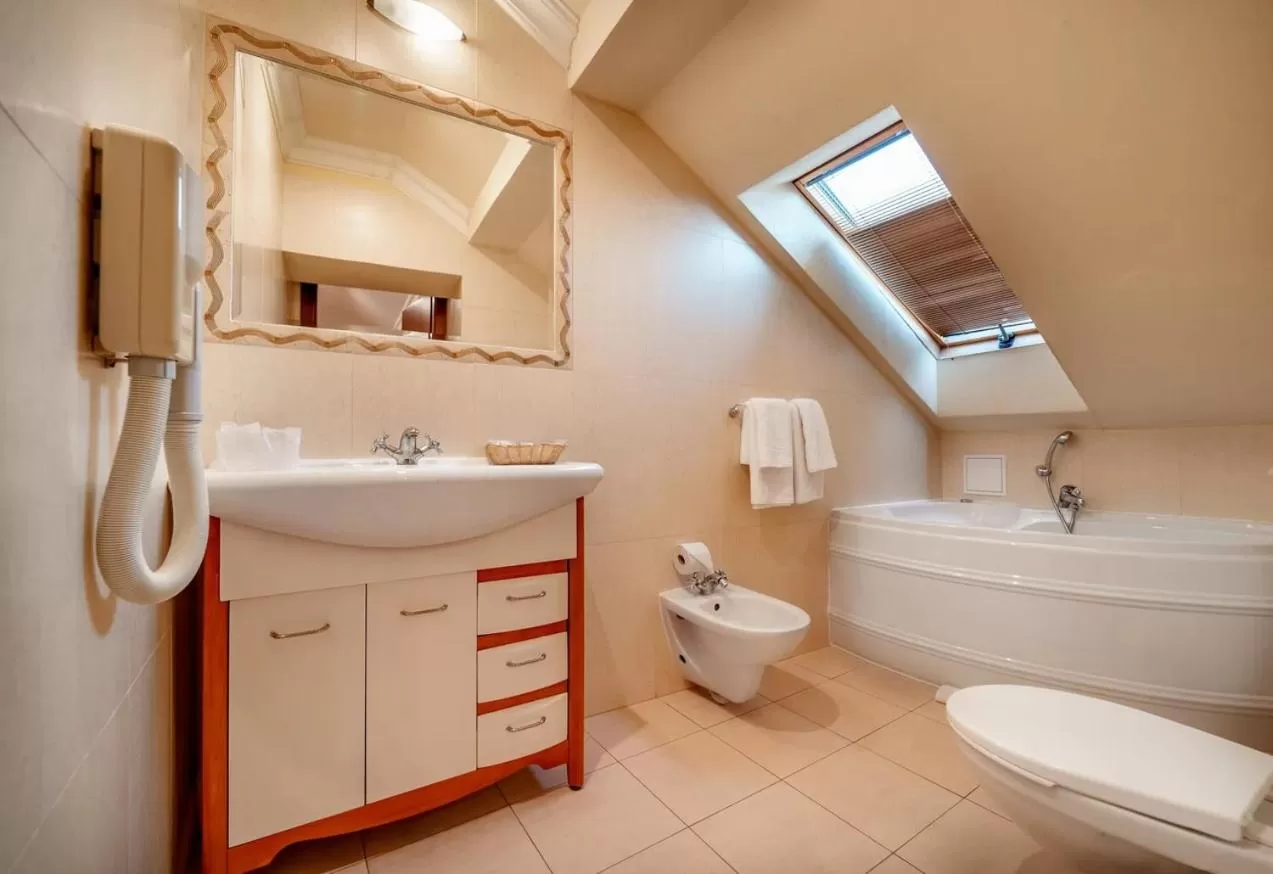 Bathroom in Hotel Capital with private wellness