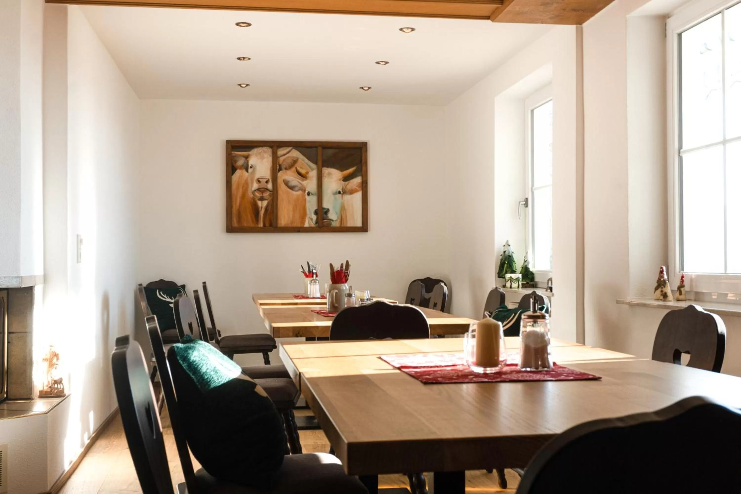 Restaurant/places to eat in Hotel "Haus am Berg"