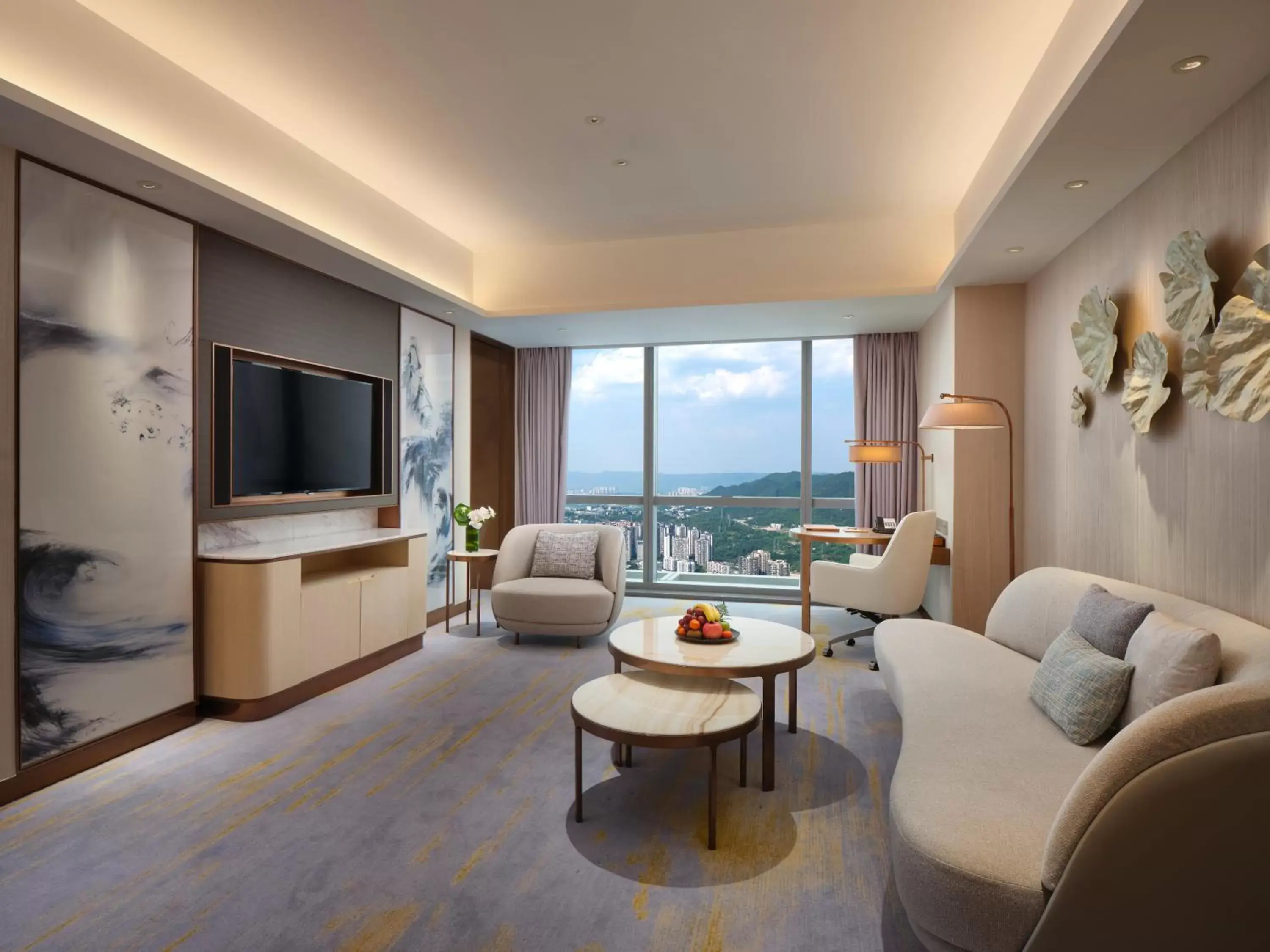 Bedroom, Seating Area in InterContinental Chongqing Raffles City, an IHG Hotel