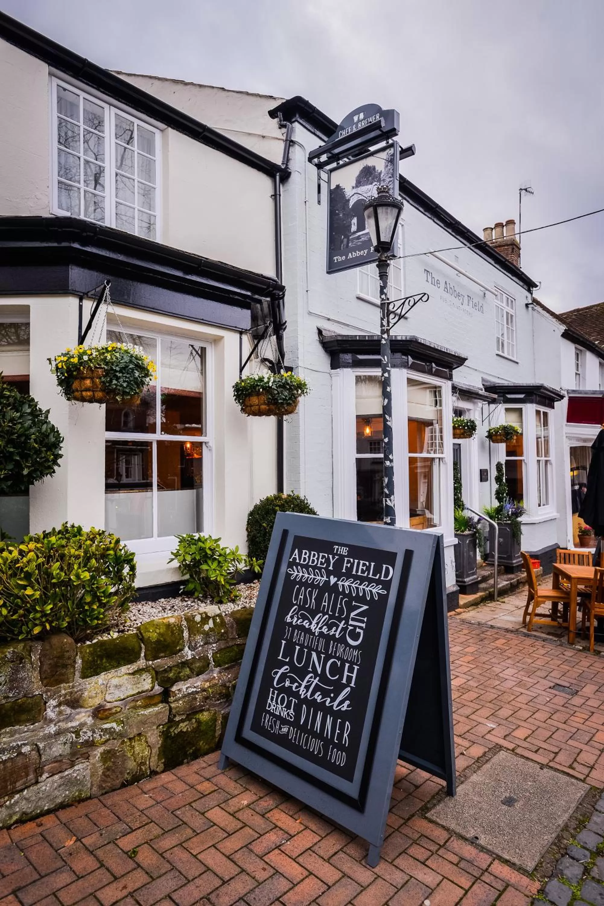 Property logo or sign in Abbey Fields By Chef & Brewer Collection