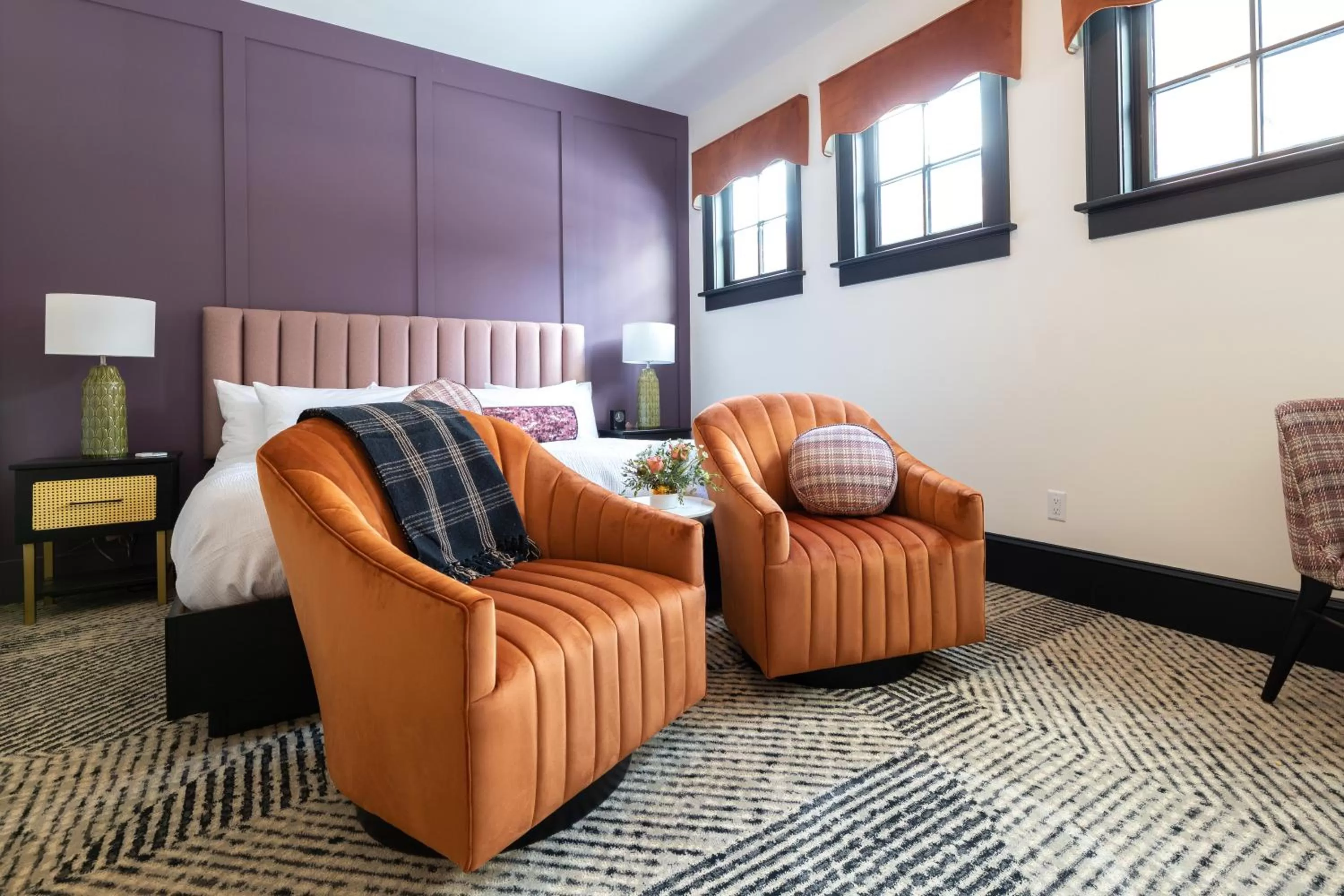 Seating area in Hotel Thaxter