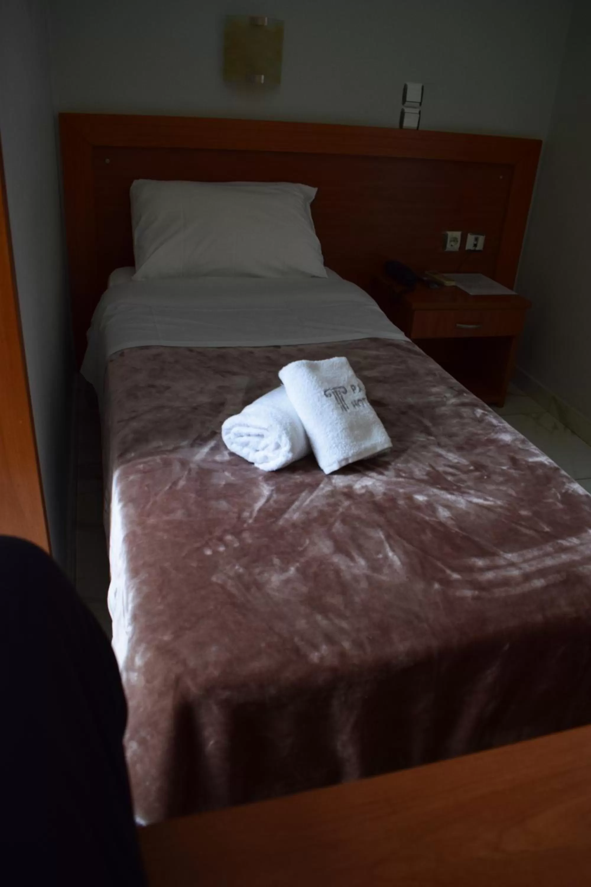 Bedroom, Bed in Piraeus Acropole Hotel