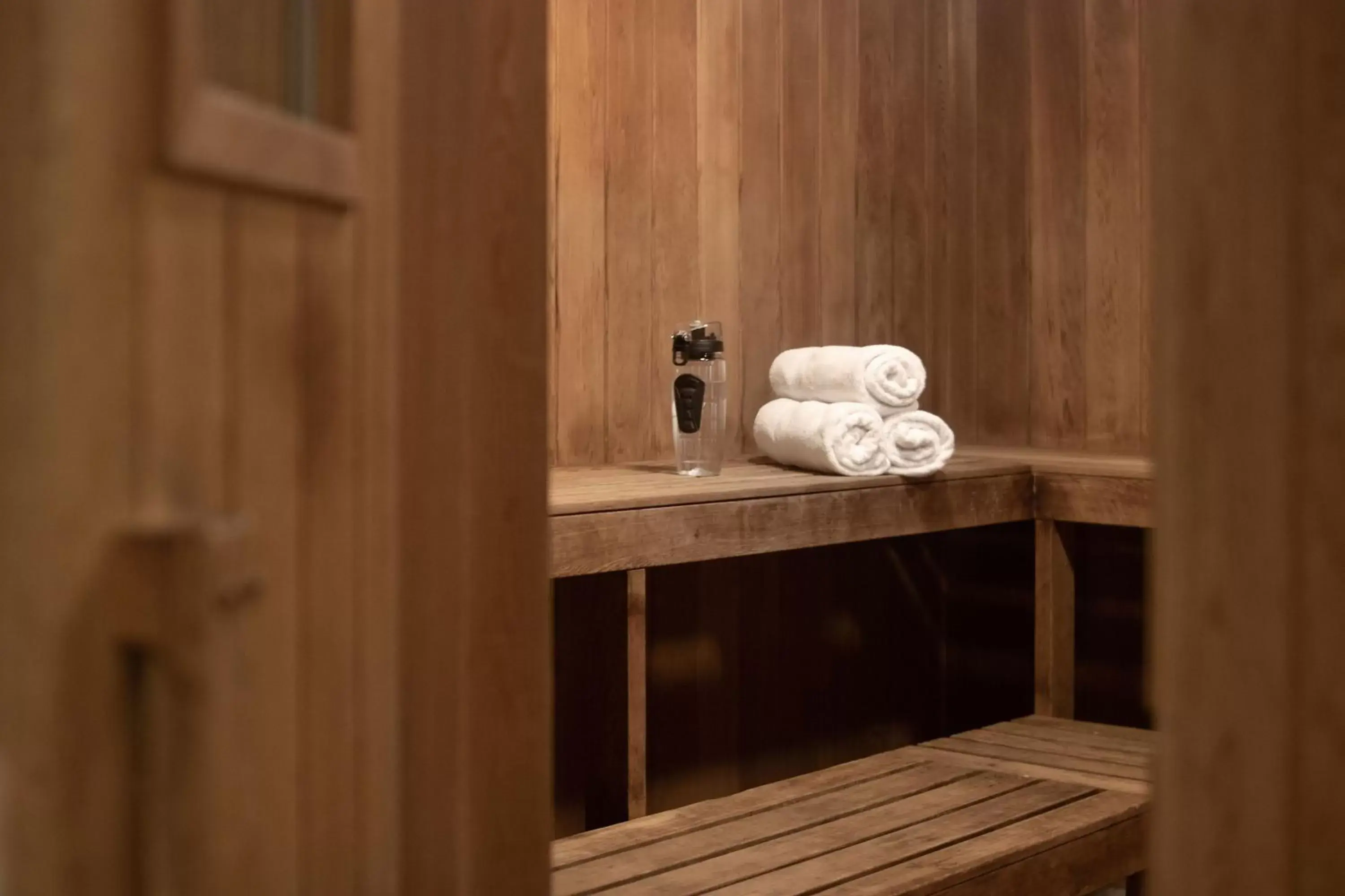 Sauna in Hotel Mortagne