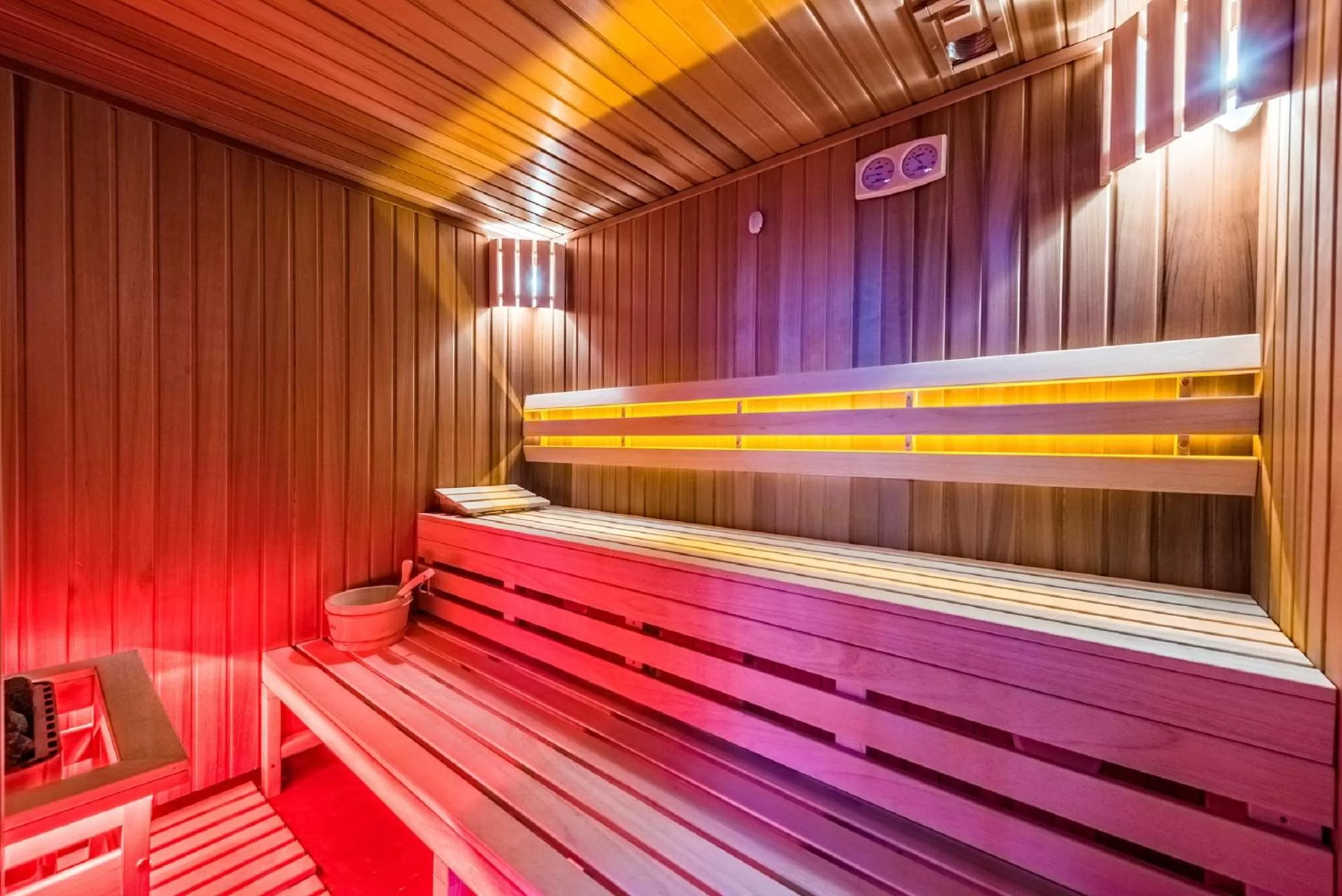 Sauna in Hotel Szary Residence