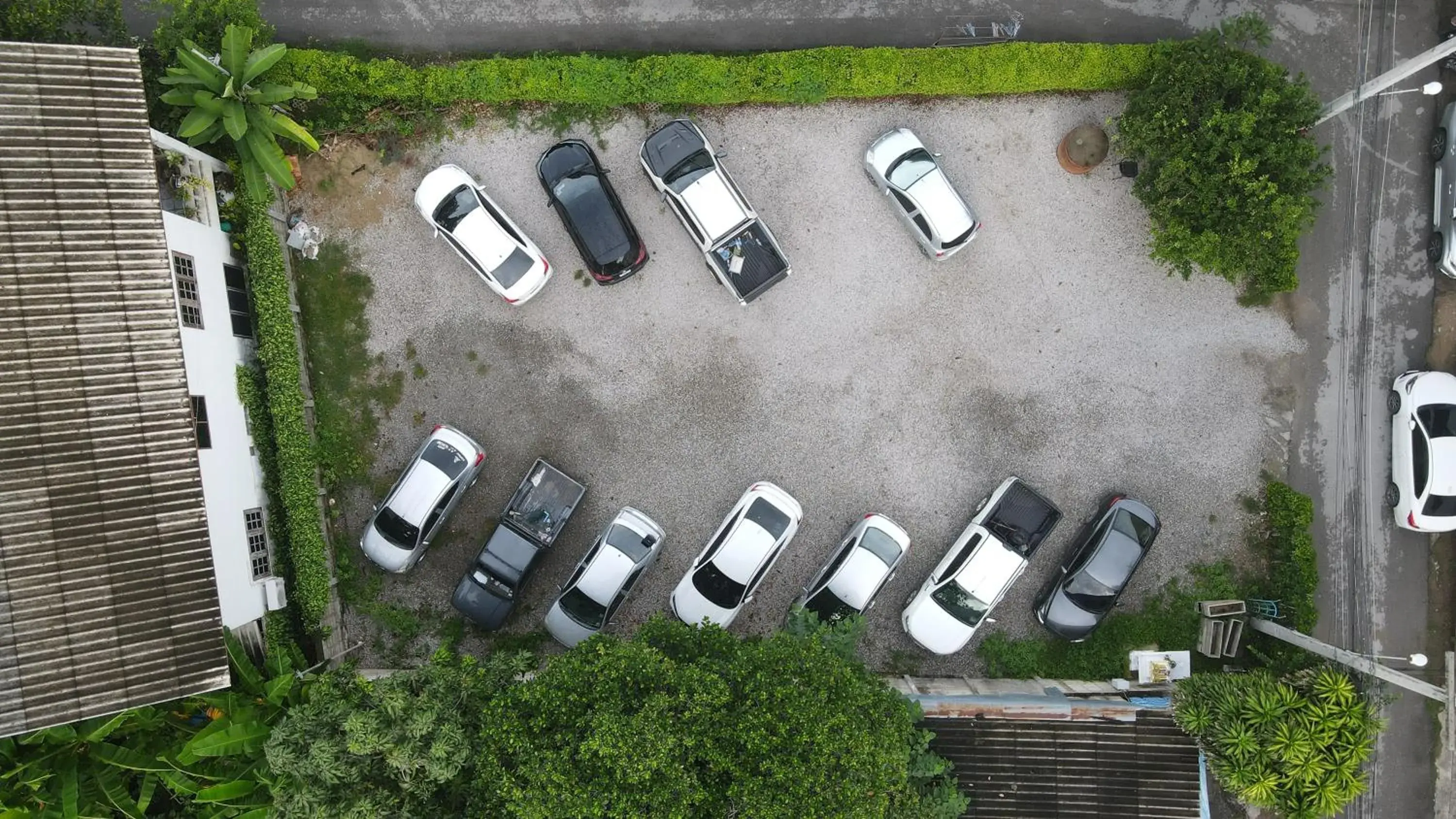 Parking, Bird's-eye View in The Singha Hotel-Chiang Mai (SHA Certified)