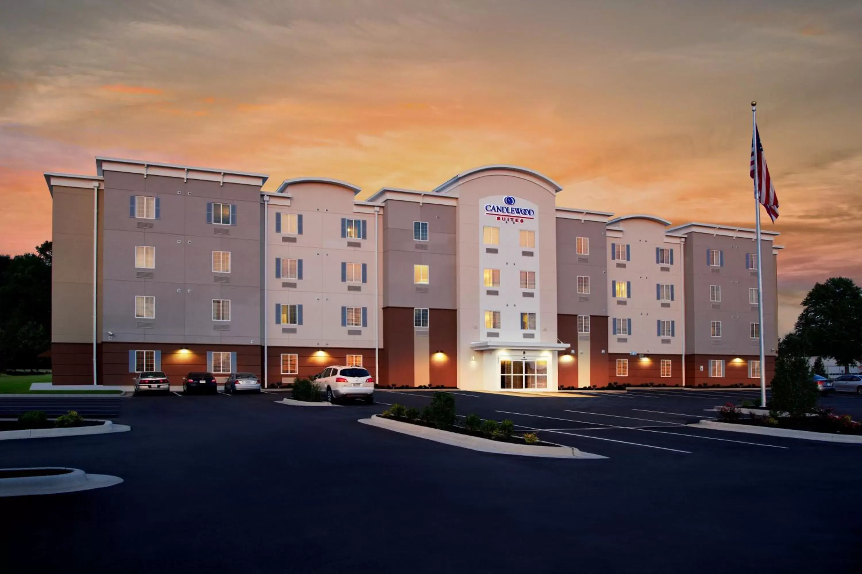 Property Building in Candlewood Suites North Little Rock, an IHG Hotel