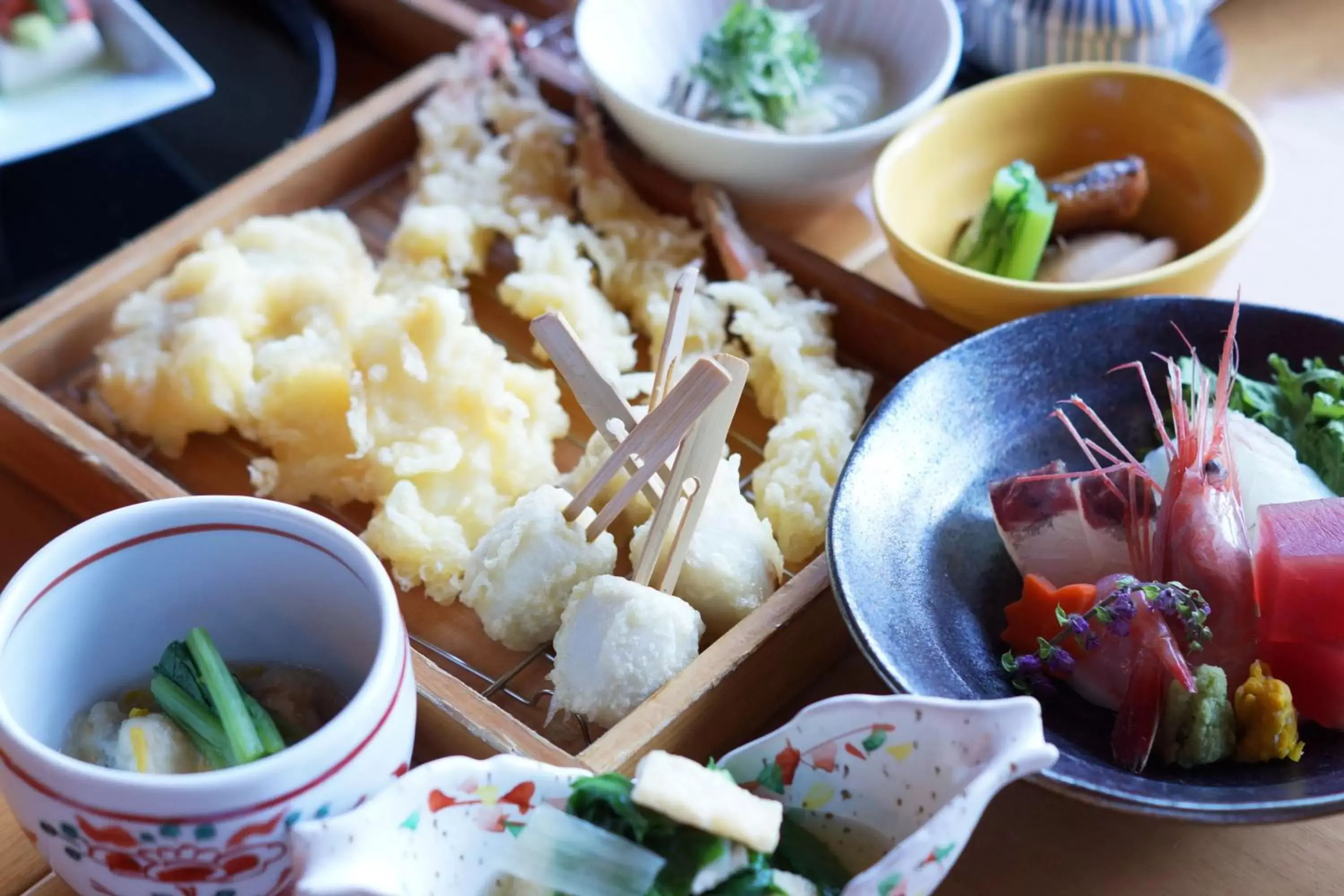 Dinner, Food in Kadensho, Arashiyama Onsen, Kyoto - Kyoritsu Resort