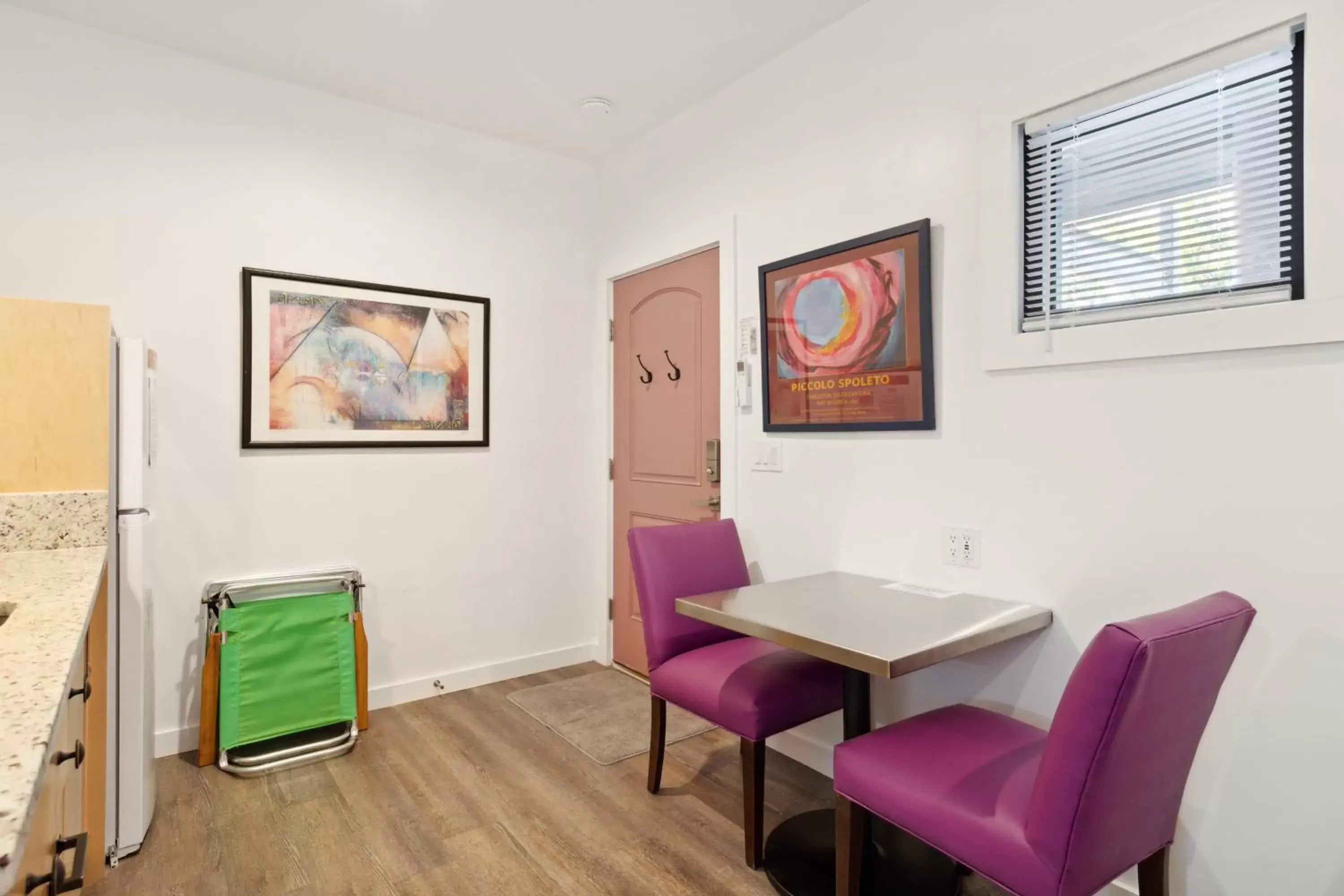 Dining Area in NEW Completely Renovated Hotel Folly with Sunset Views