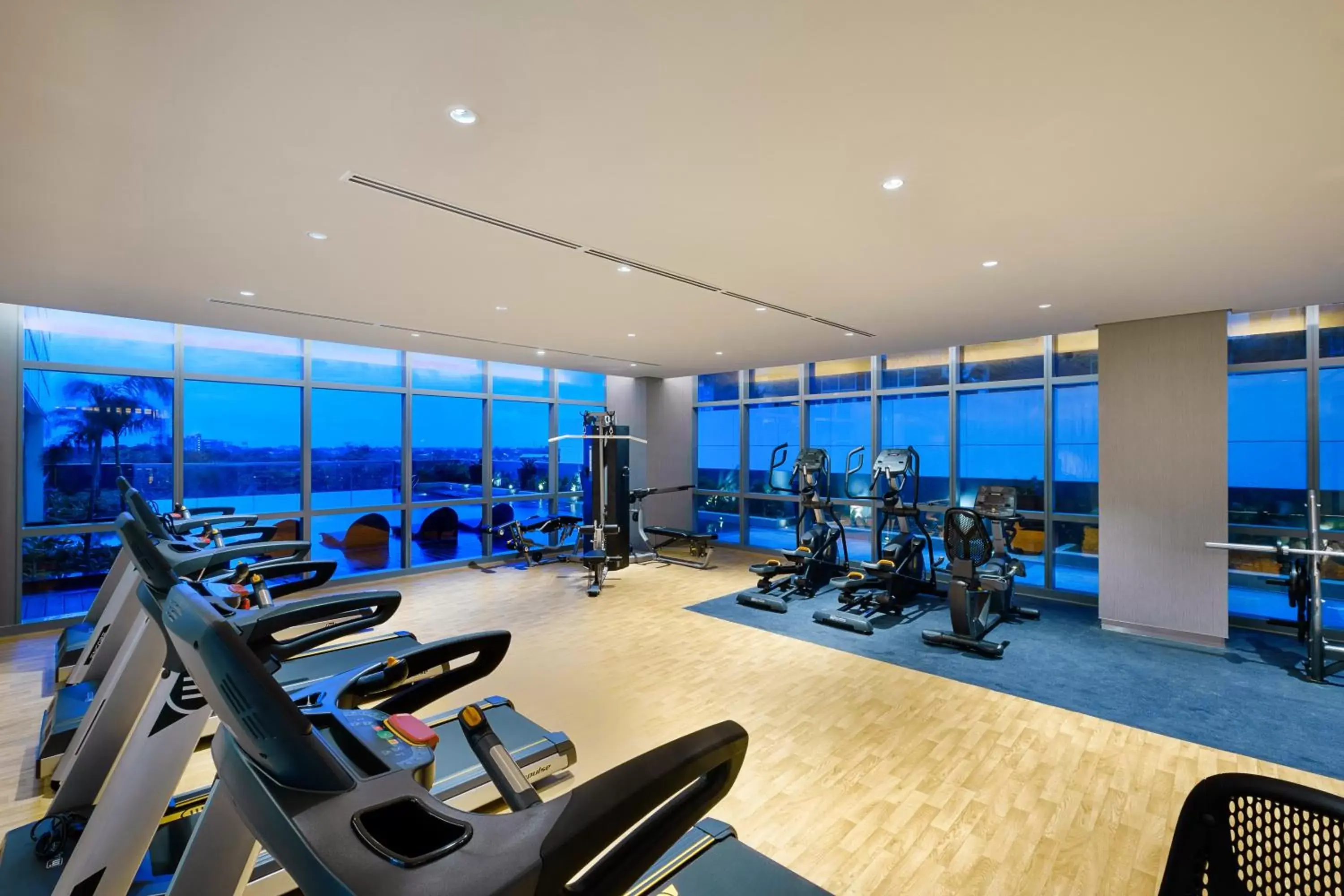 Fitness centre/facilities in Savoy Hotel Mactan Cebu near Newtown Beach Fitness centre/facilities in Savoy Hotel Mactan Cebu near Newtown Beach
