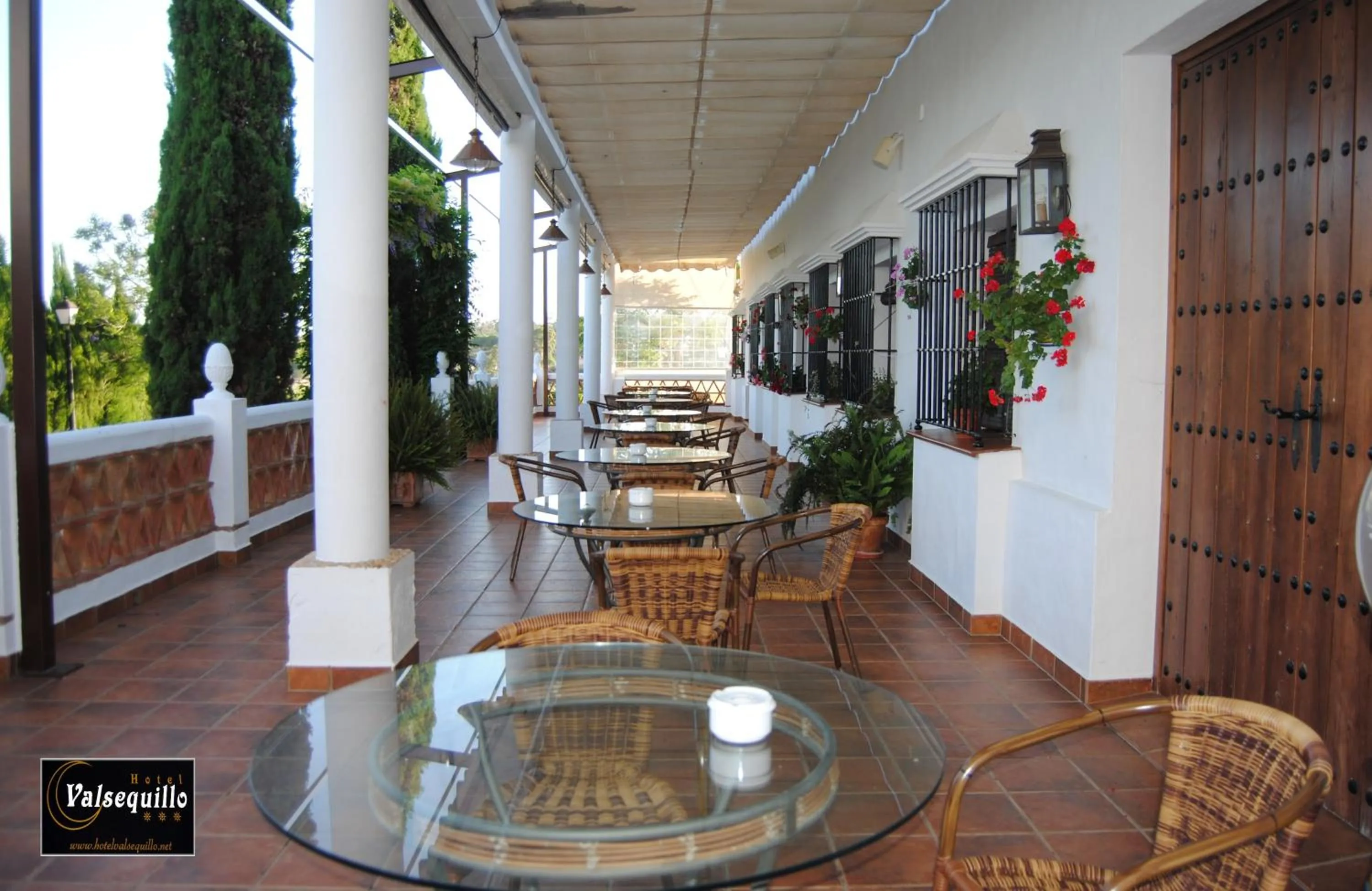 Balcony/Terrace in Hotel Valsequillo