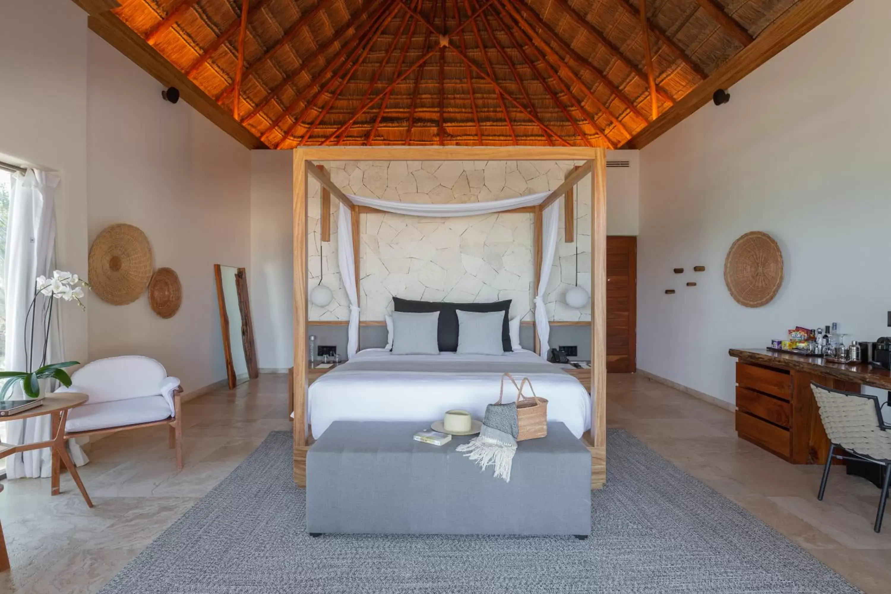 Bed in Tago Tulum by G Hotels