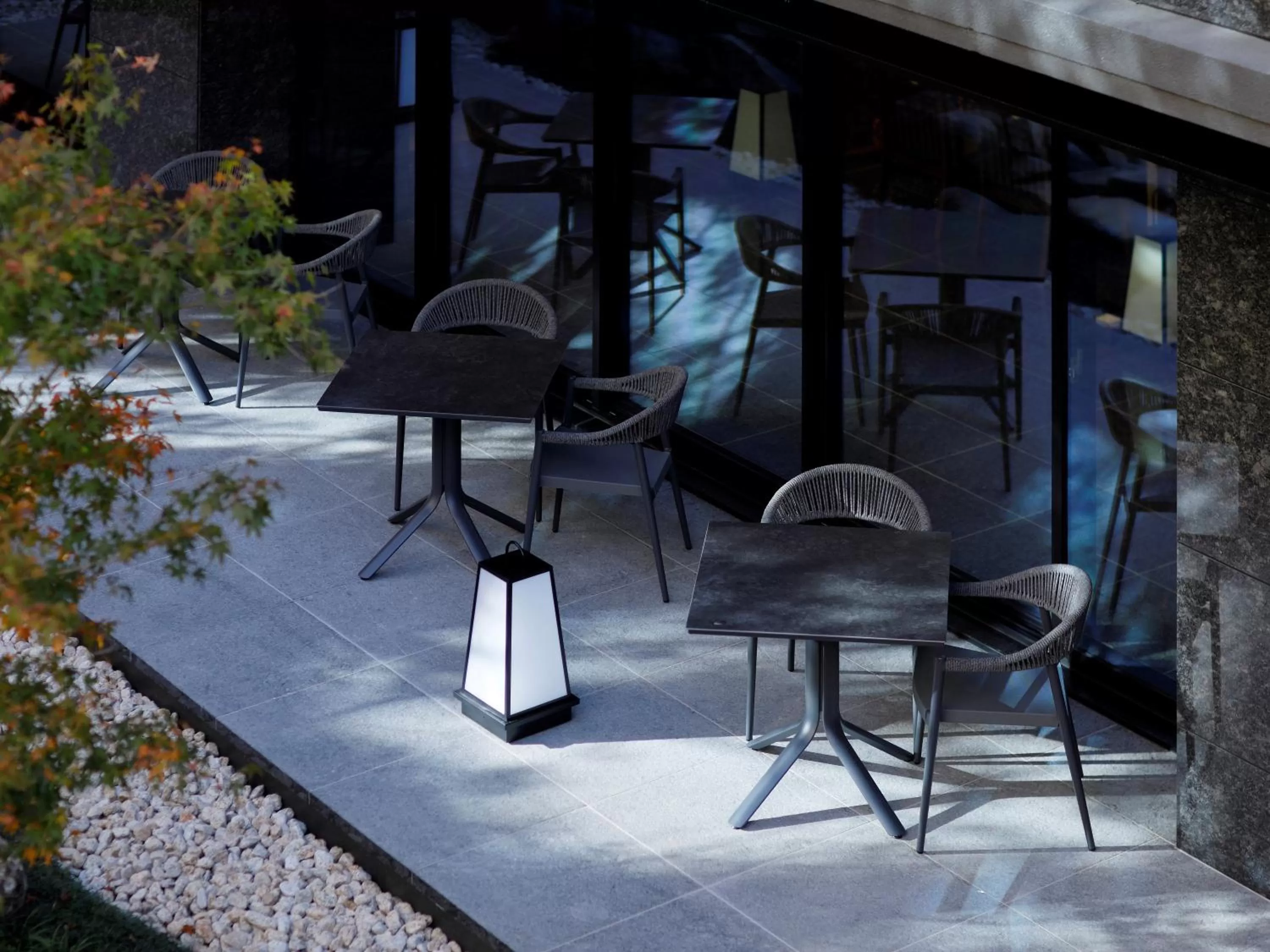 Balcony/Terrace in THE HOTEL SANRAKU KANAZAWA 21th December 2022 OPEN