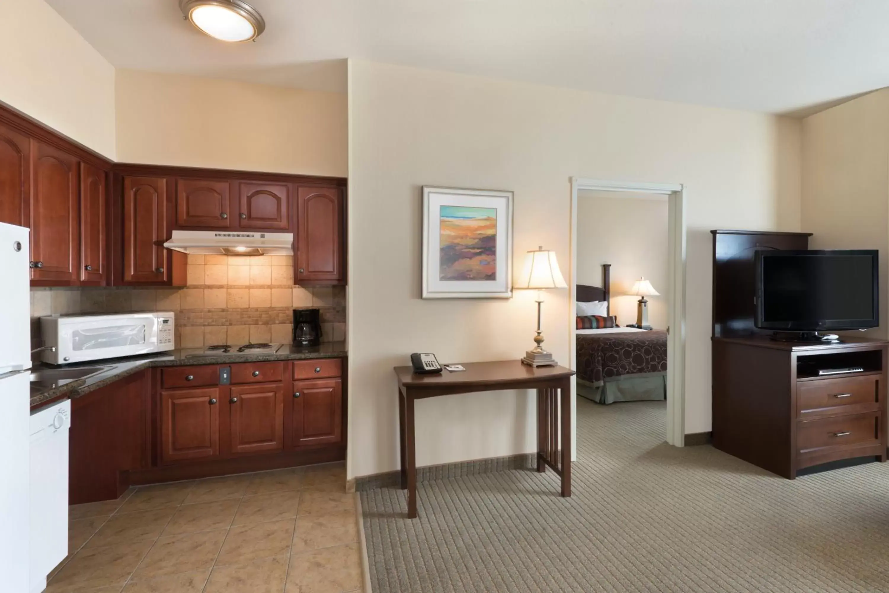 Queen Studio with Roll-In Shower - Disability Access - Non-Smoking in Staybridge Suites Tucson Airport, an IHG Hotel Queen Studio with Roll-In Shower - Disability Access - Non-Smoking in Staybridge Suites Tucson Airport, an IHG Hotel