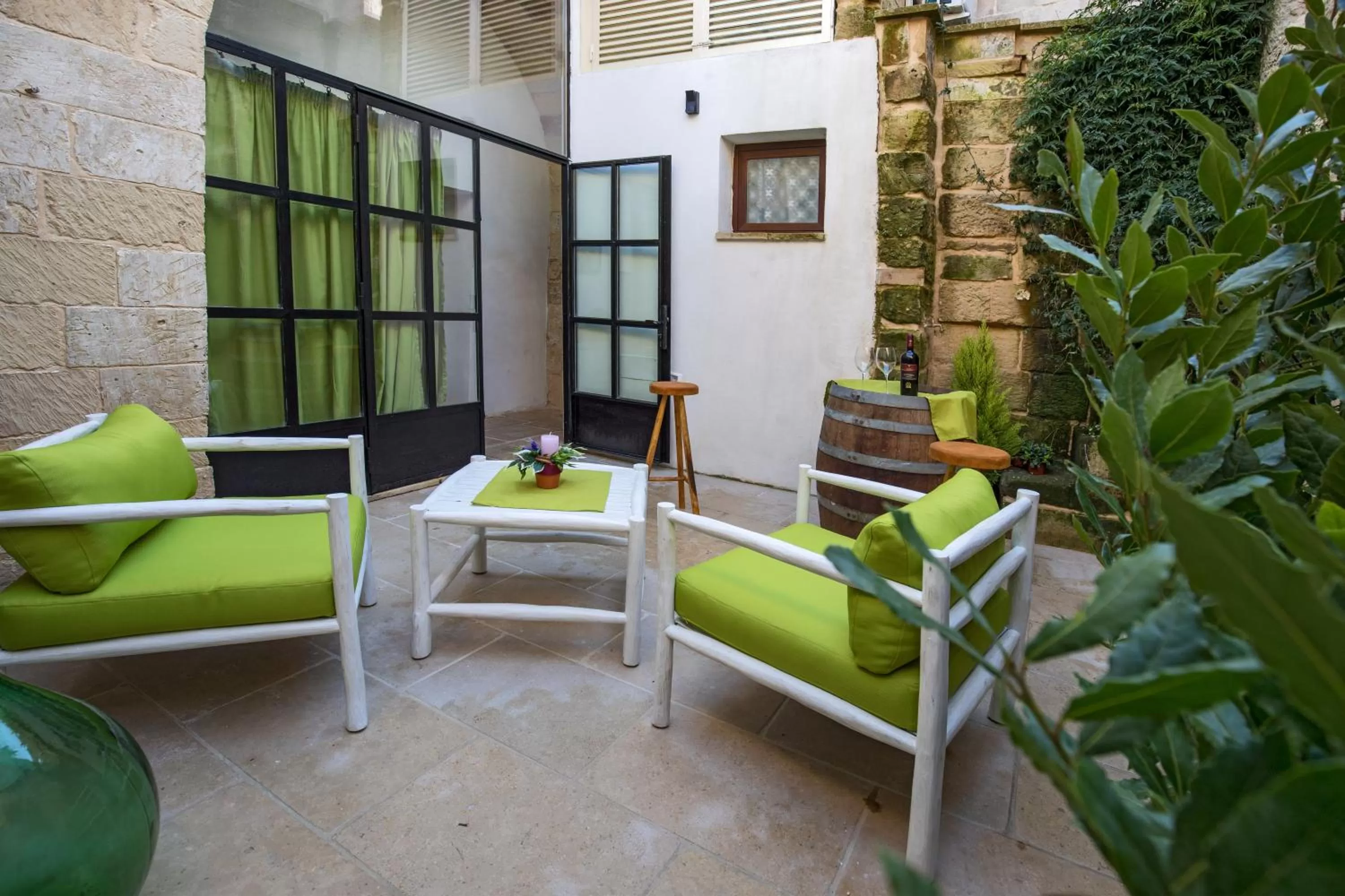 Garden view in La Dimora delle Grazie