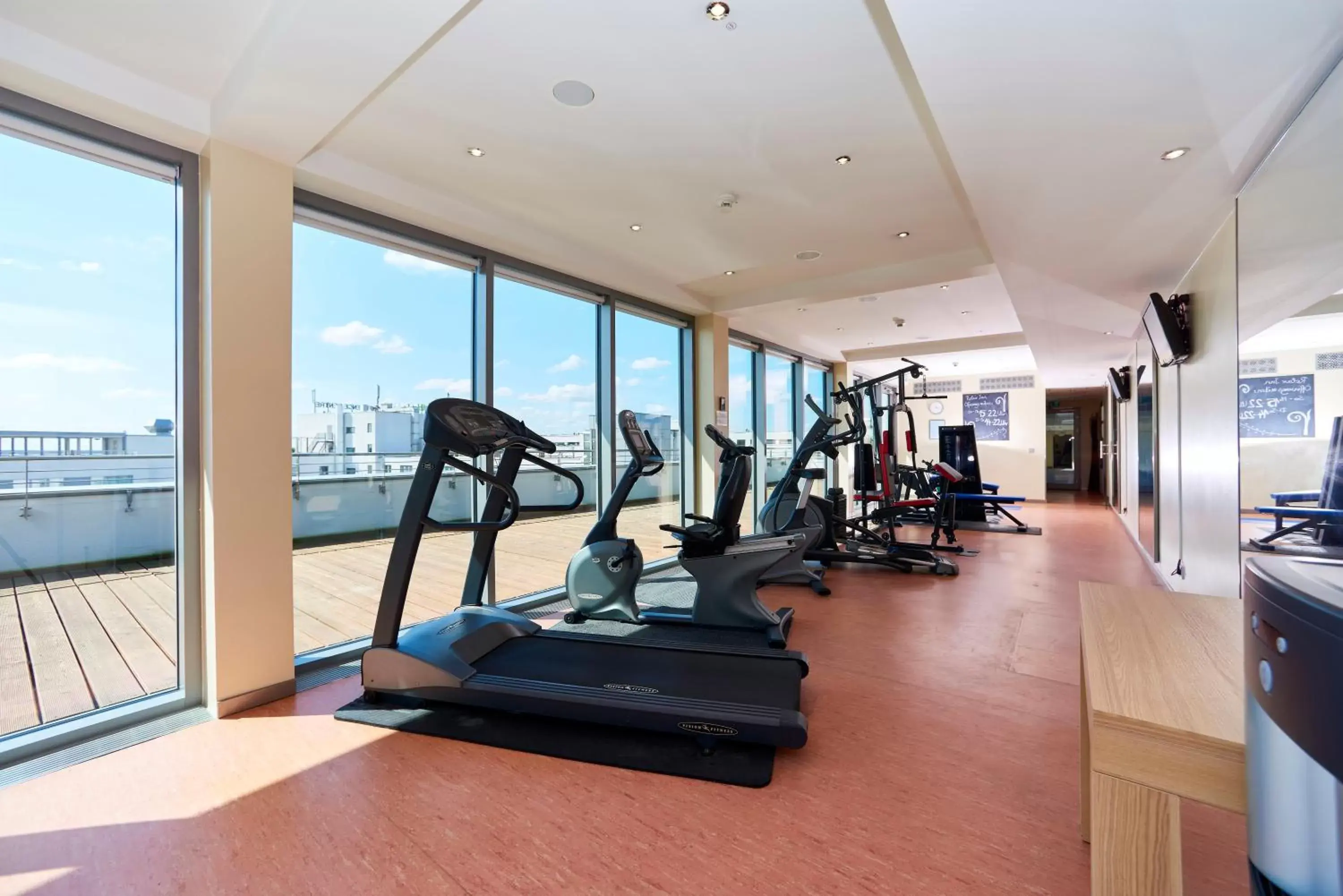 Fitness centre/facilities, Fitness Center/Facilities in Holiday Inn Berlin Airport - Conference Centre, an IHG Hotel