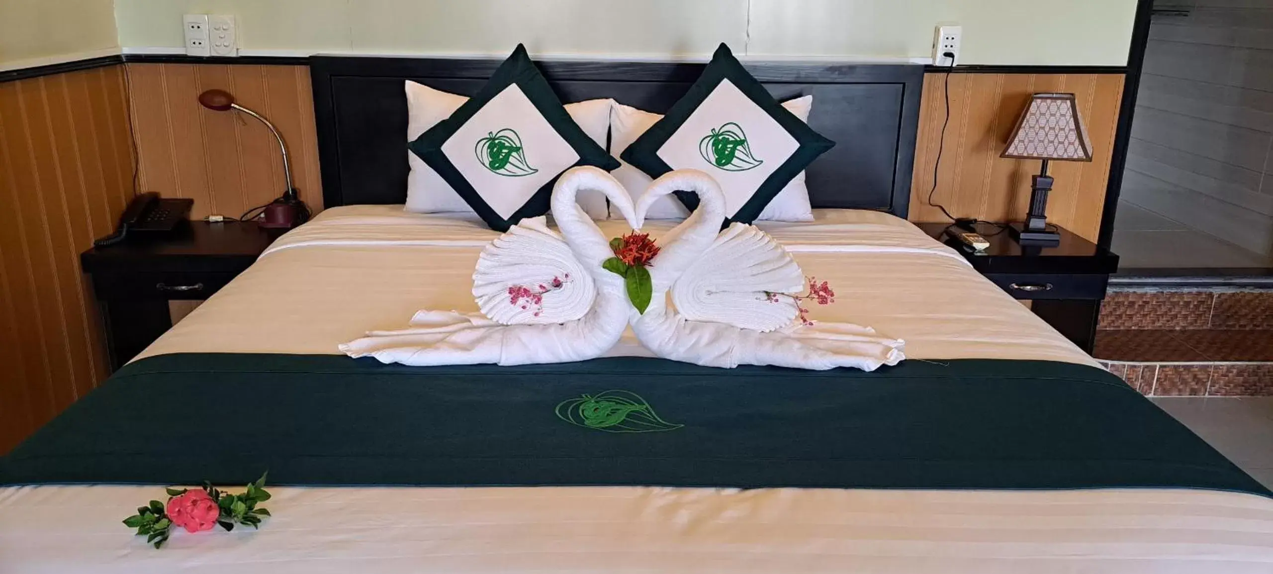 Bed in Betel Garden Villa