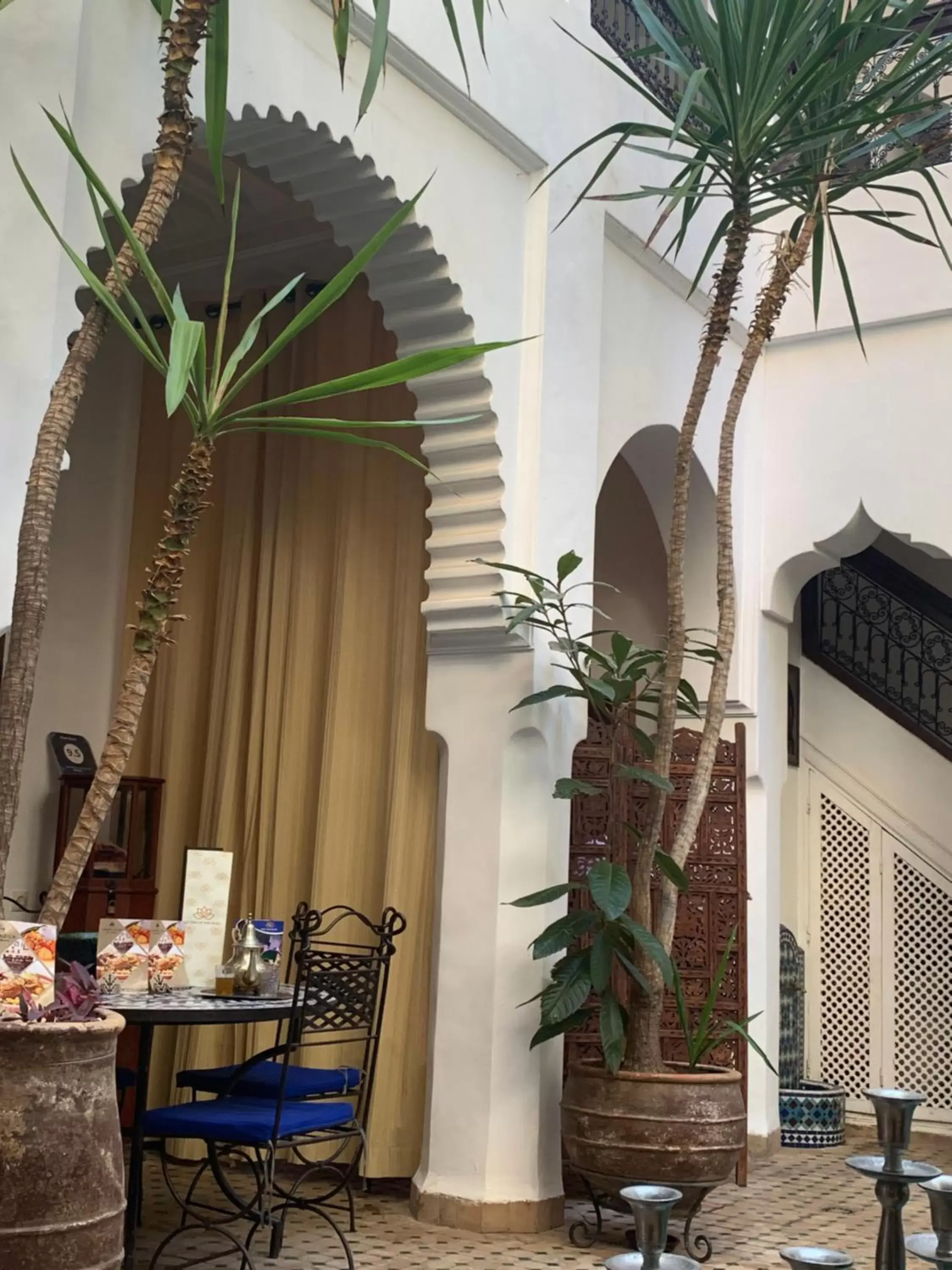 Patio in Riad Ghali Hotel & SPA