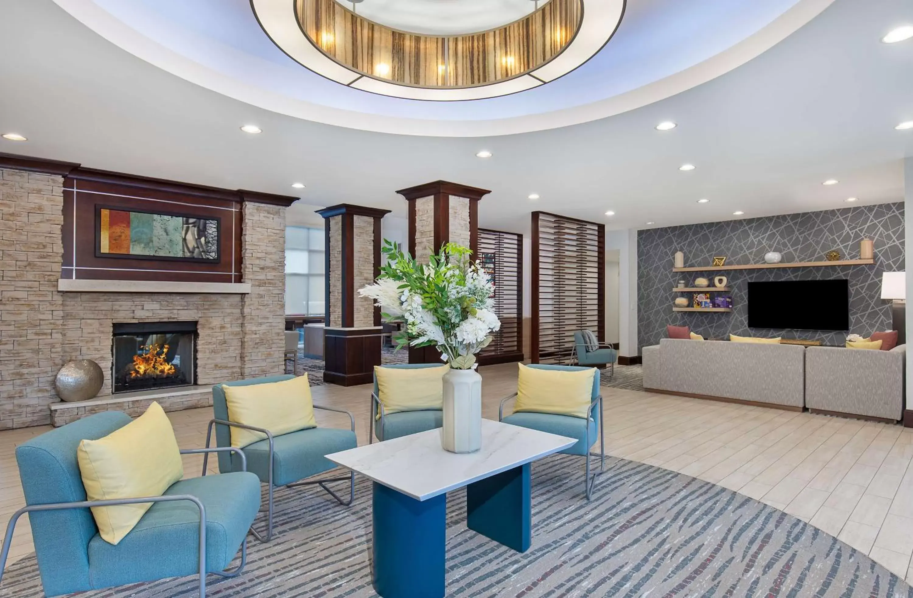 Lobby or reception, Seating Area in Homewood Suites Atlanta/Perimeter Center