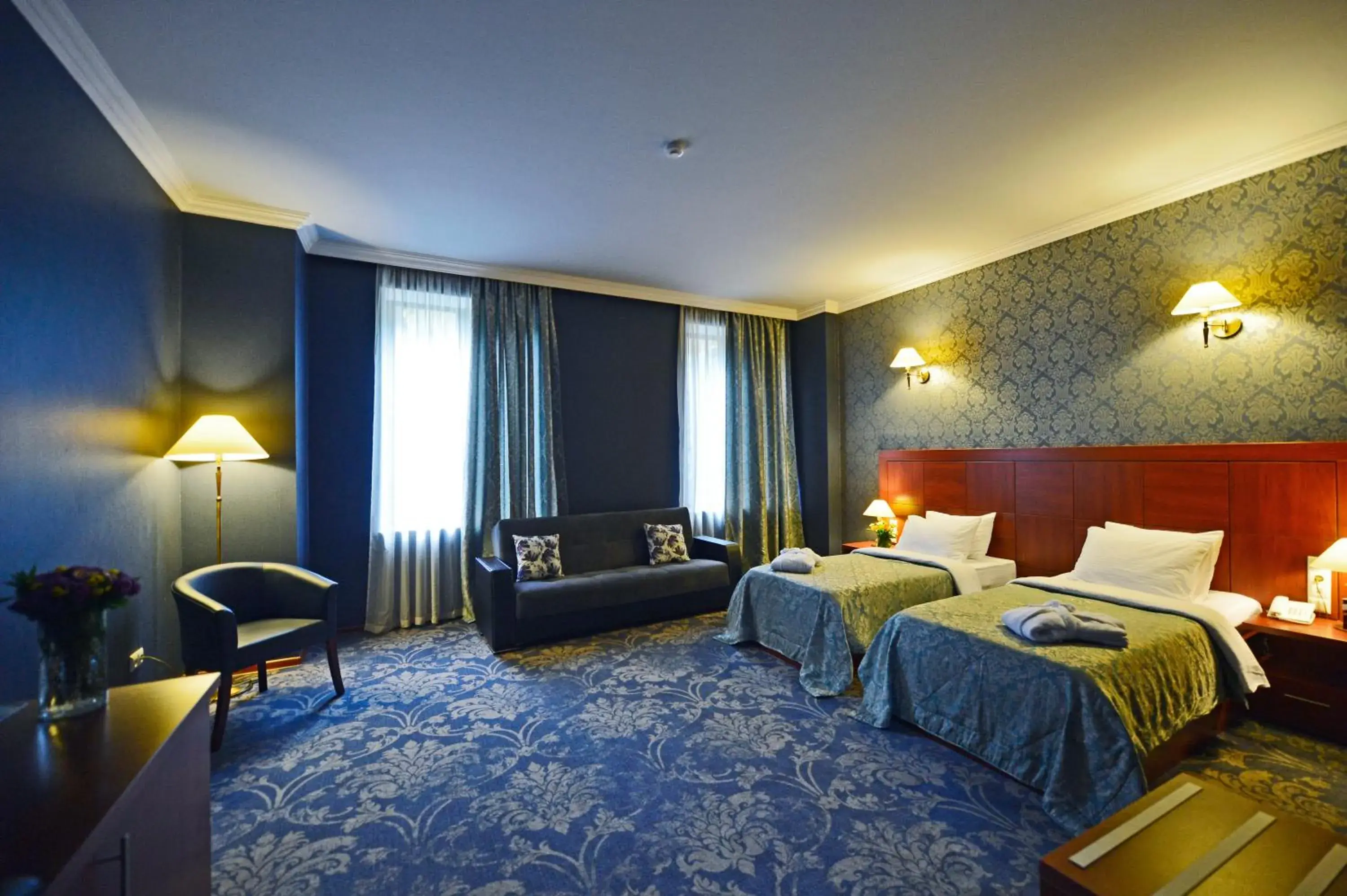 Bedroom in Hotel Astoria Tbilisi