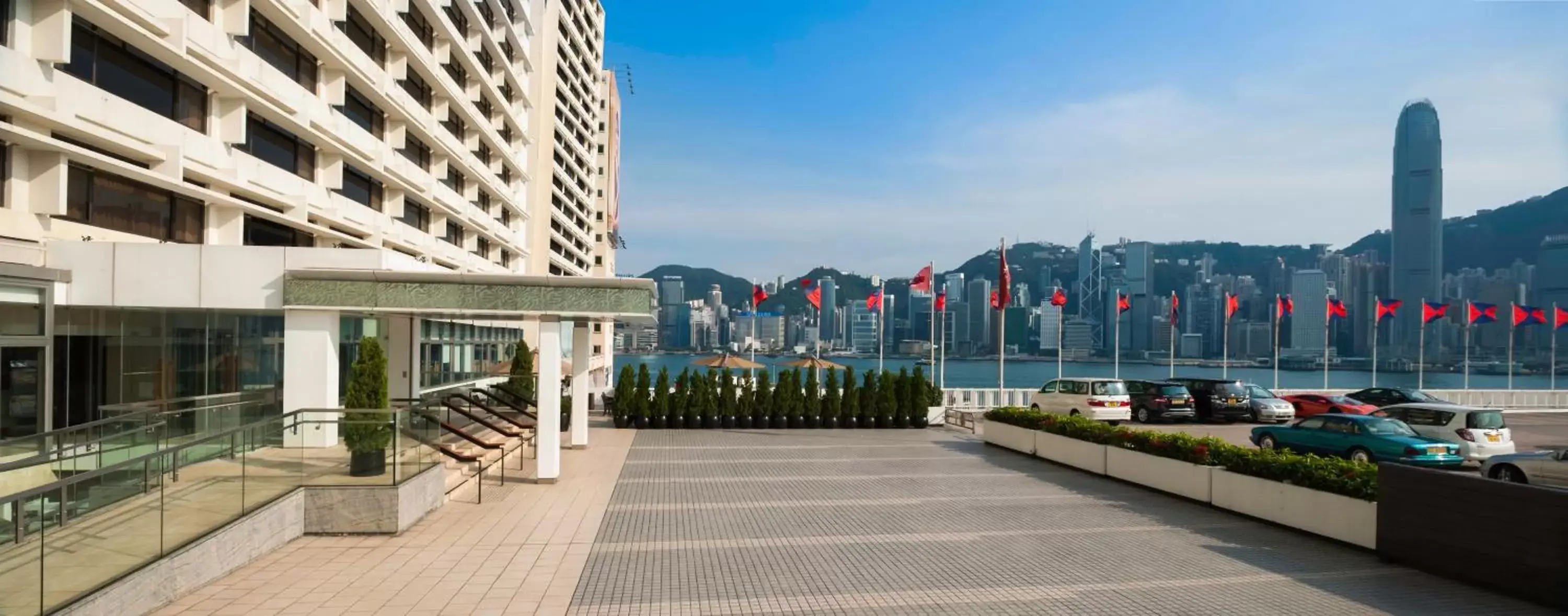 Facade/entrance in Marco Polo Hongkong Hotel