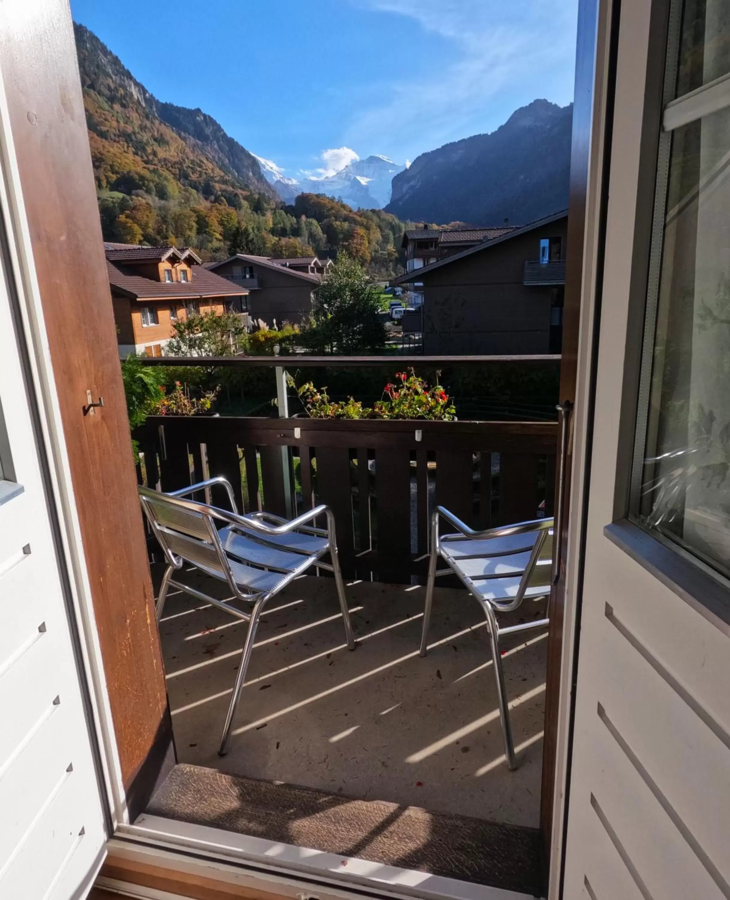 Natural landscape, Balcony/Terrace in Alpenrose Hotel and Gardens