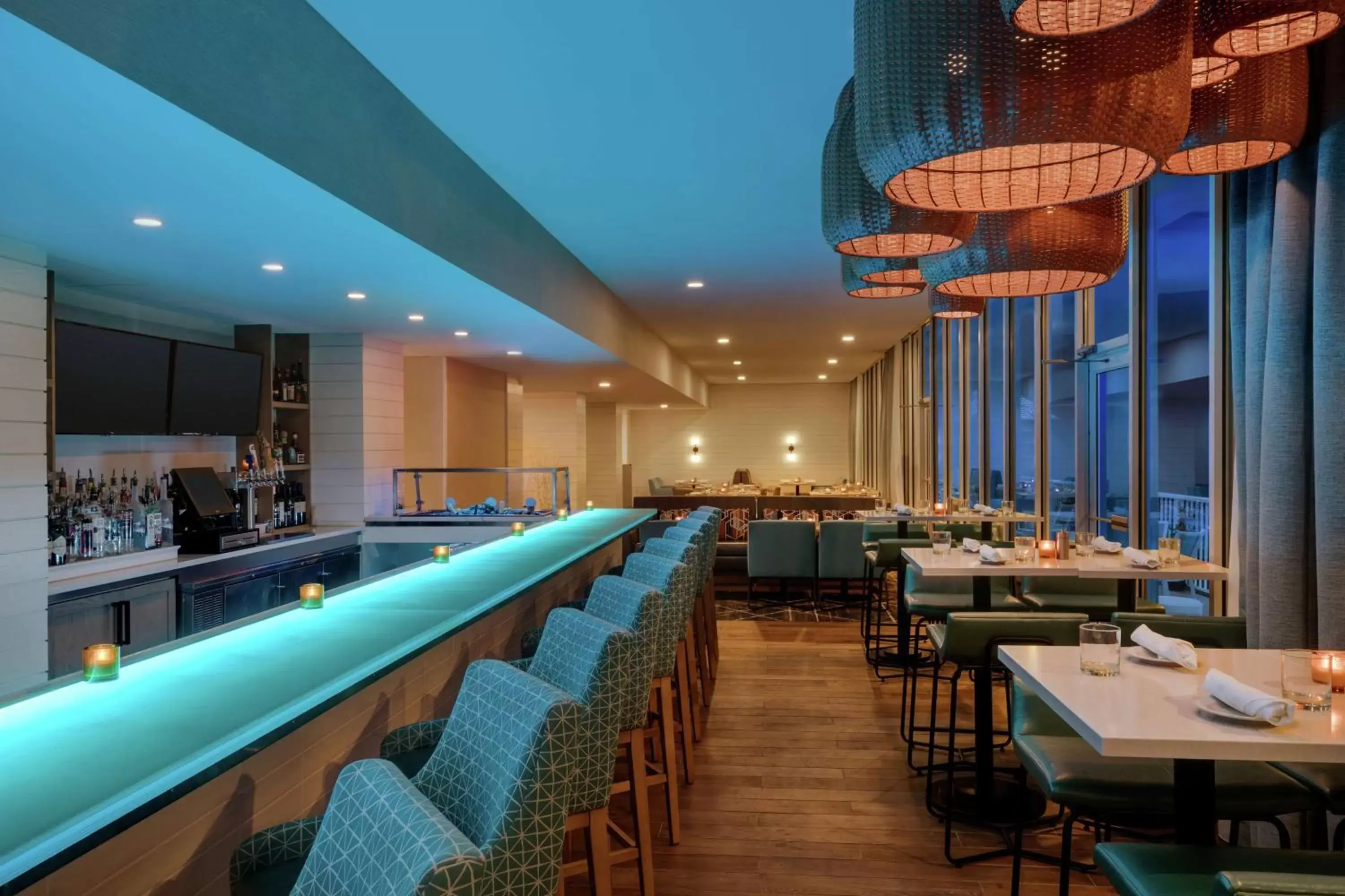 Dining area, Restaurant/Places to Eat in DoubleTree by Hilton Ocean City Oceanfront