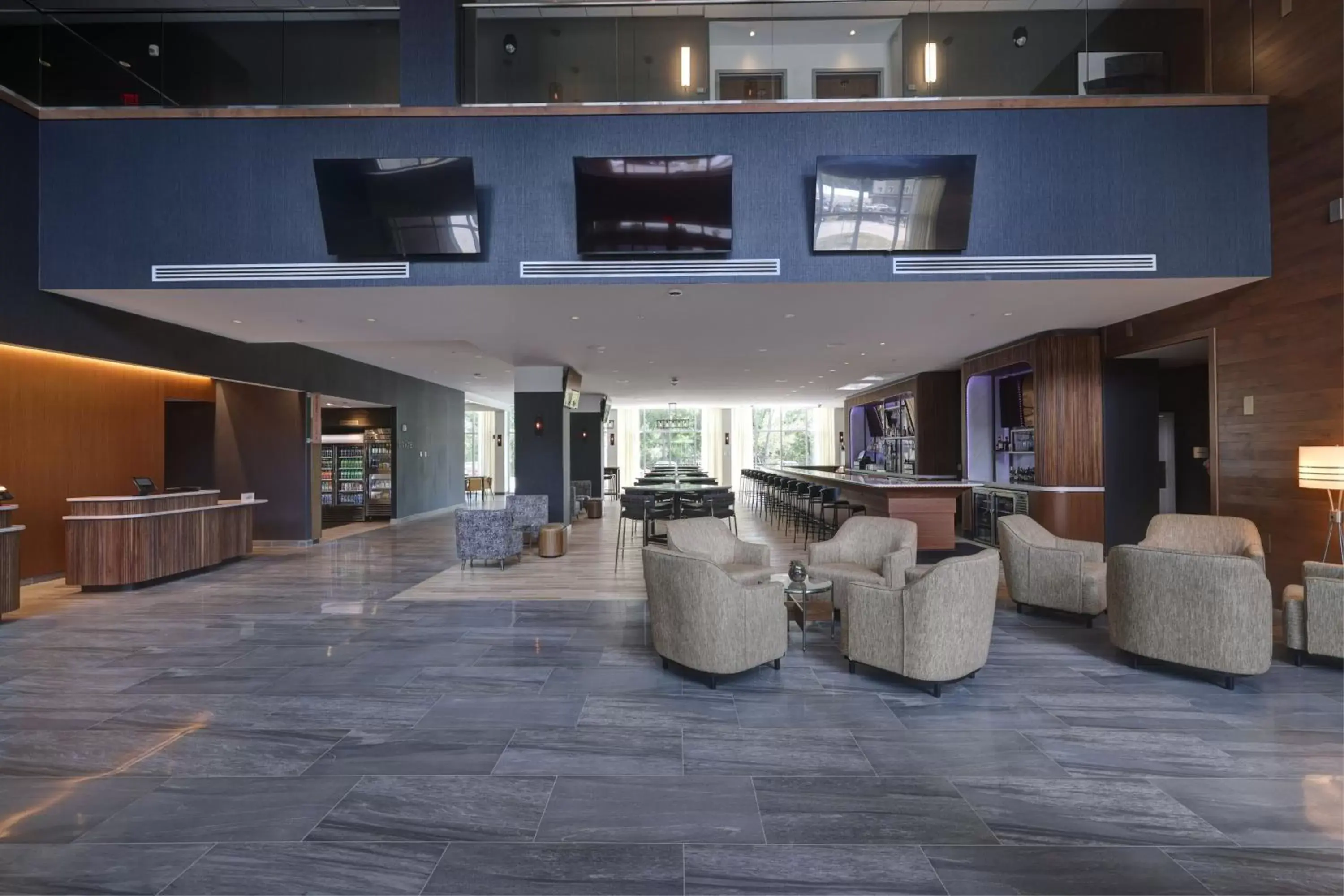 Lobby or reception in Courtyard by Marriott Iowa City University Heights