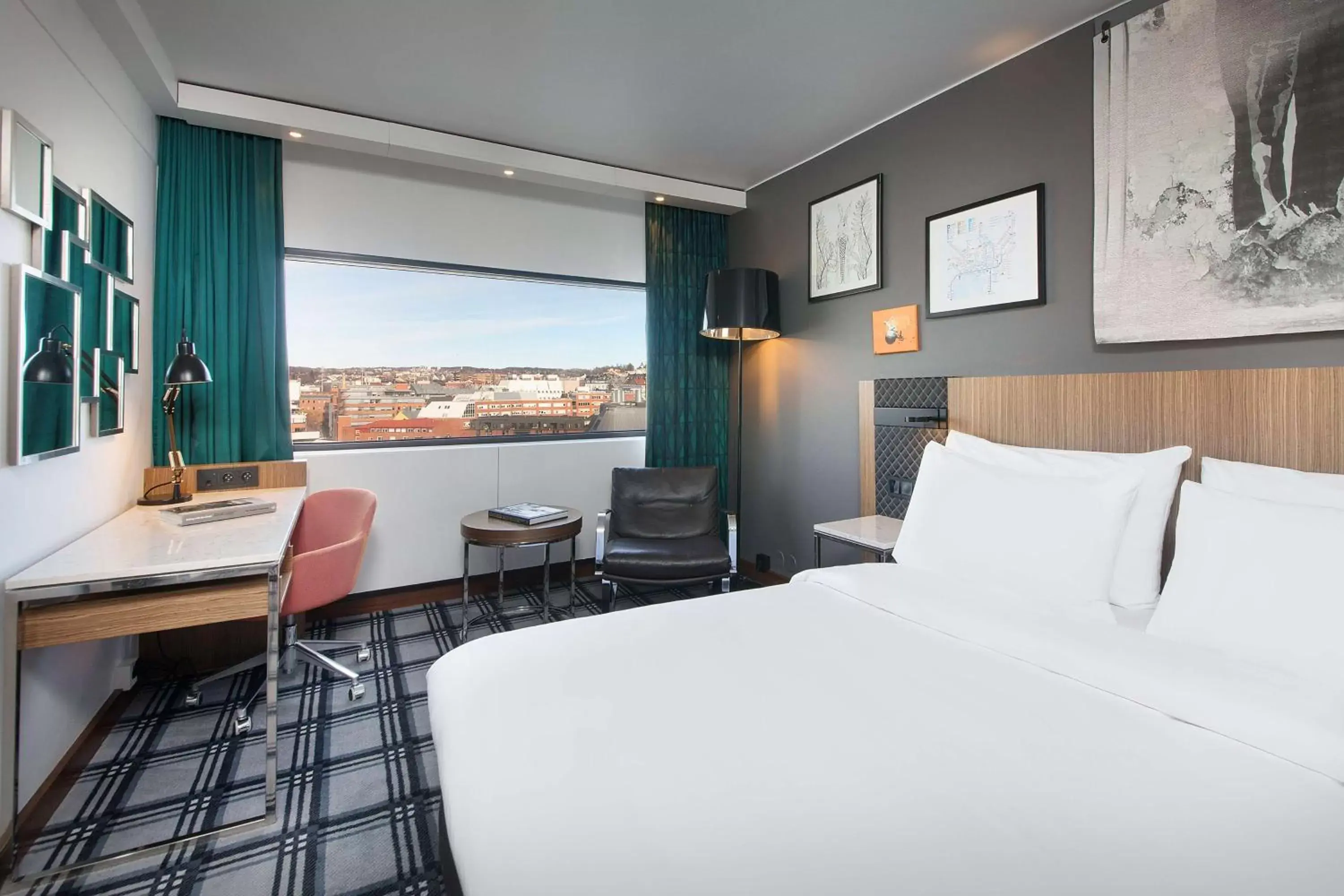 Photo of the whole room, Bed in Radisson Blu Scandinavia Hotel, Oslo