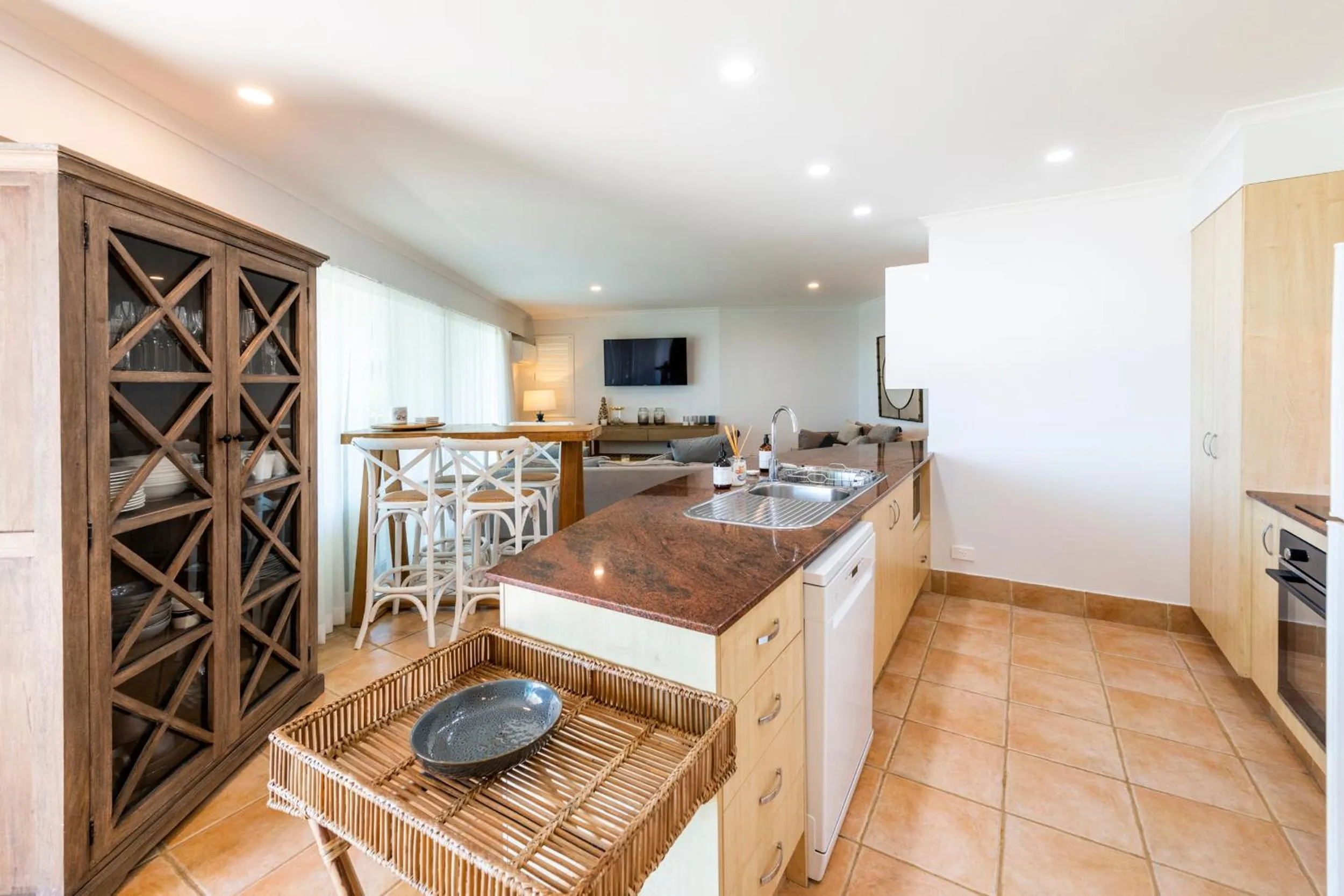 Kitchen or kitchenette in The Cove Yamba