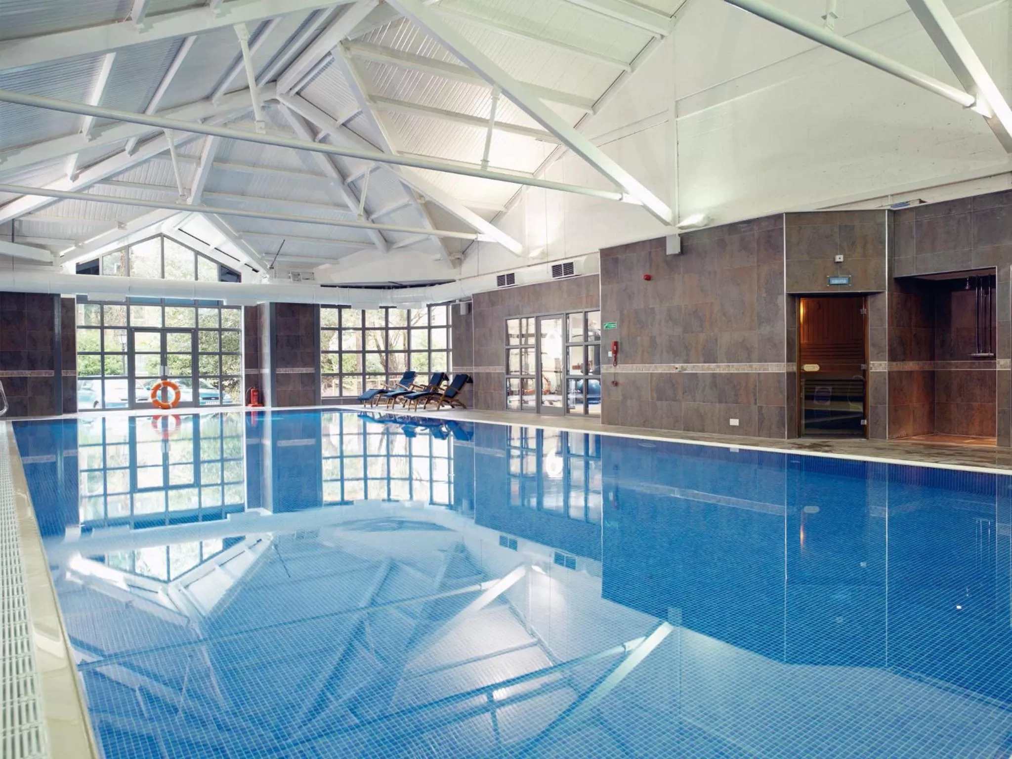 Swimming pool in Macdonald Frimley Hall Hotel & Spa