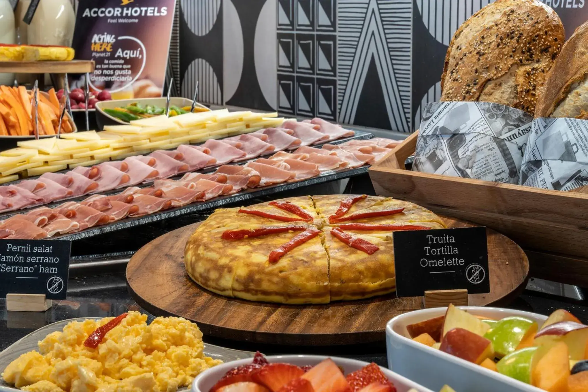 Food in ibis Styles Barcelona City Bogatell