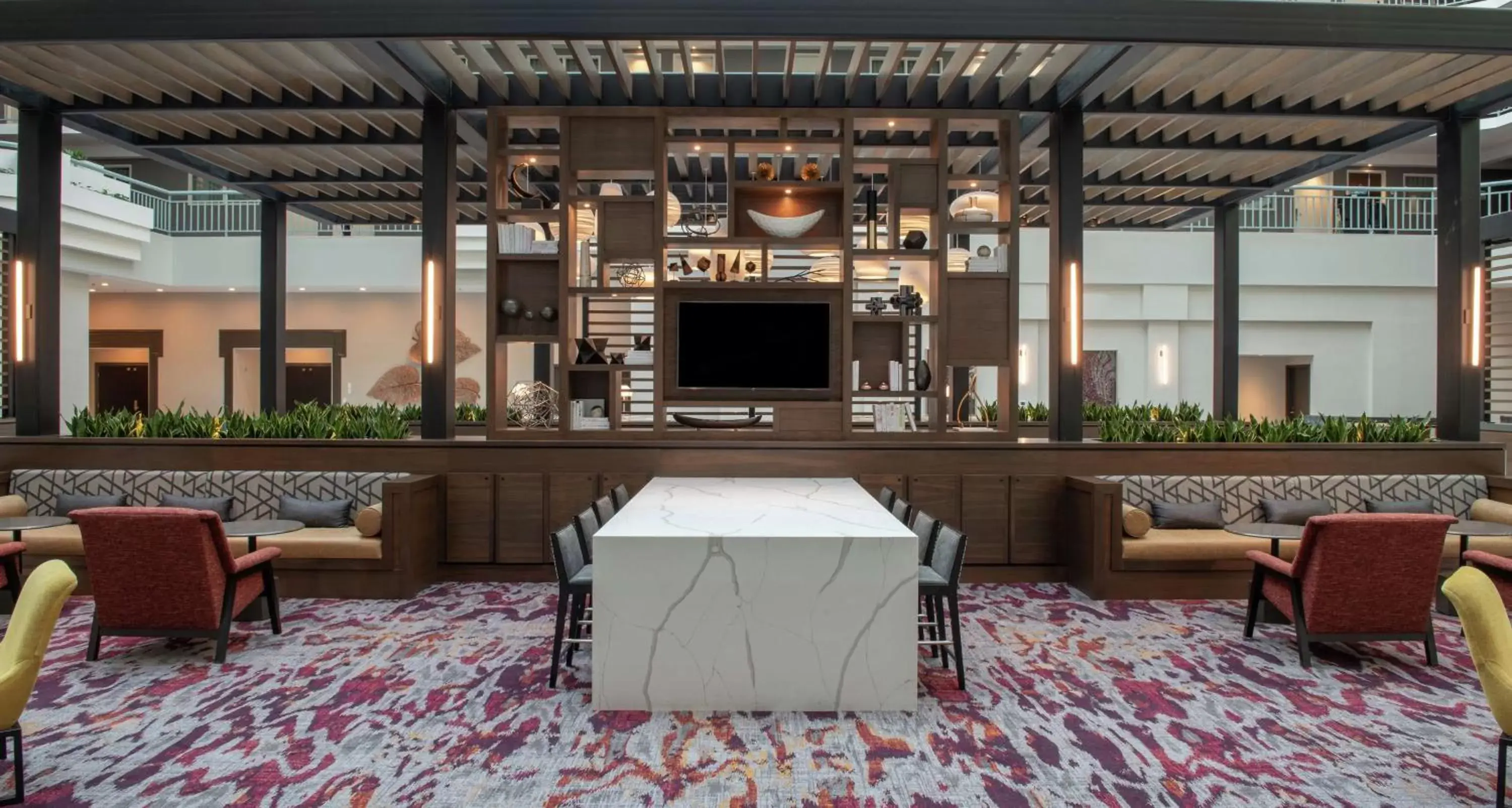 Lobby or reception in Embassy Suites by Hilton Walnut Creek Lobby or reception in Embassy Suites by Hilton Walnut Creek