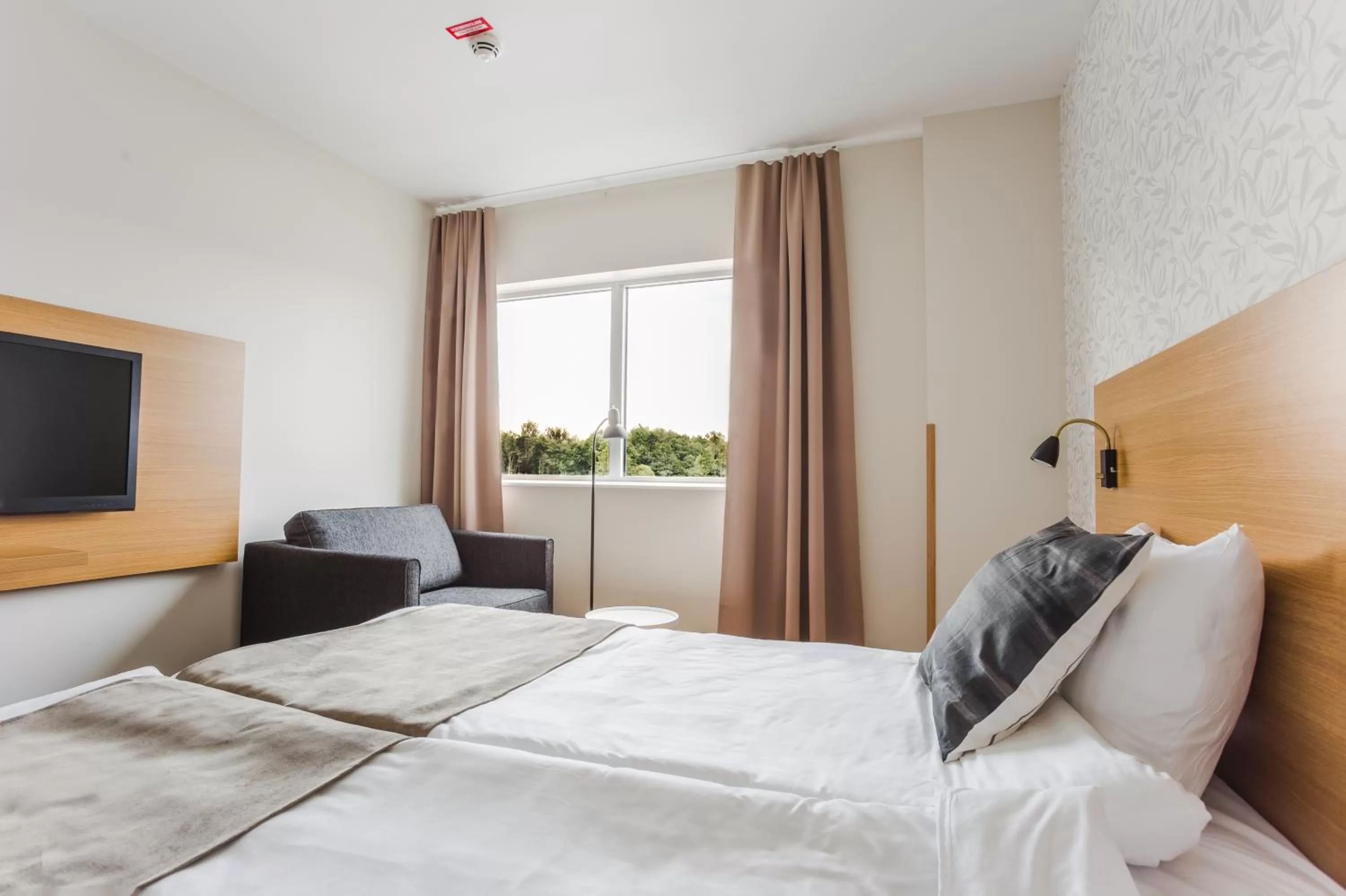 Bed in Hotel Spekeröd