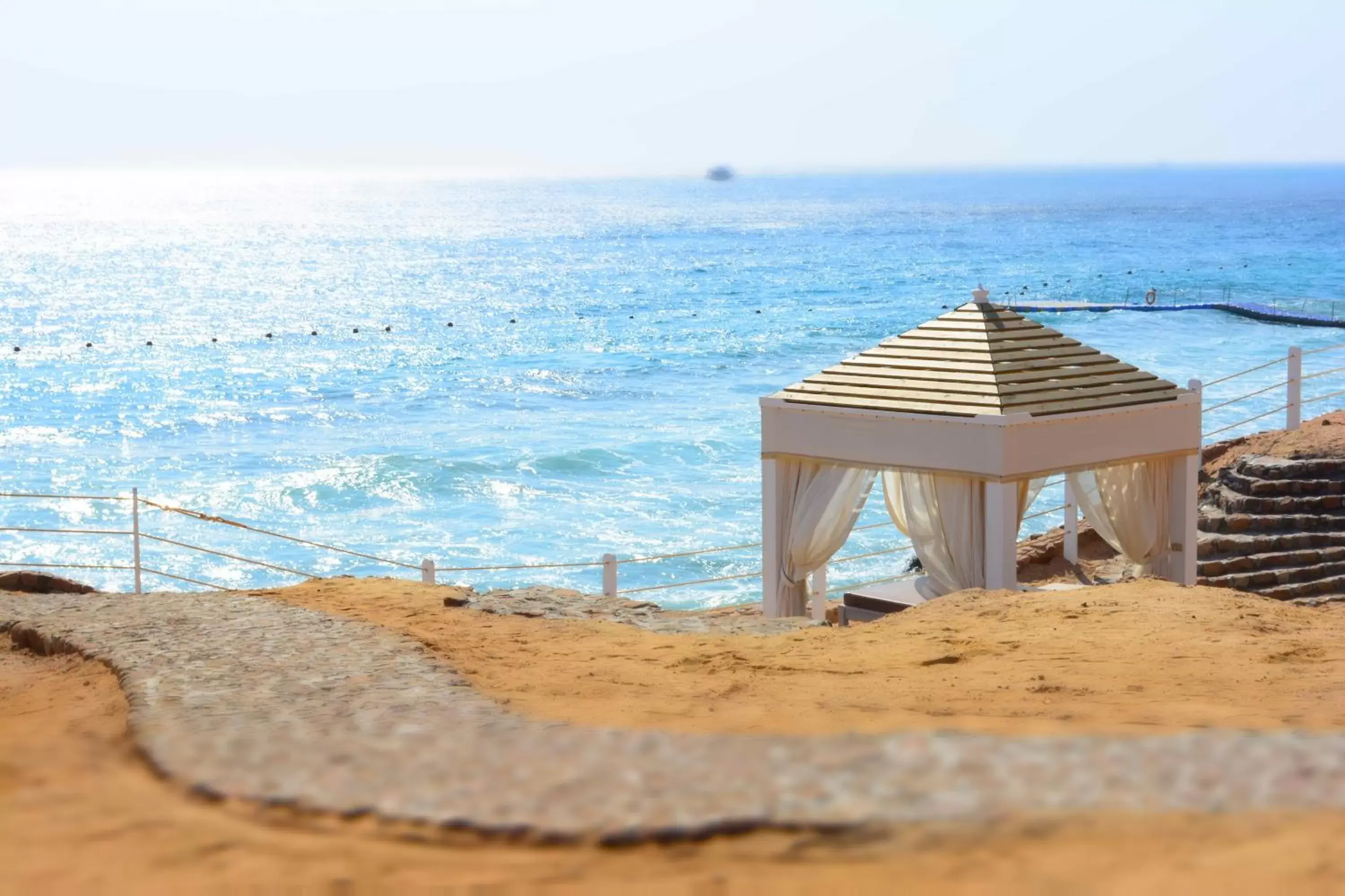 Property building, Beach in Monte Carlo Sharm Resort & Spa
