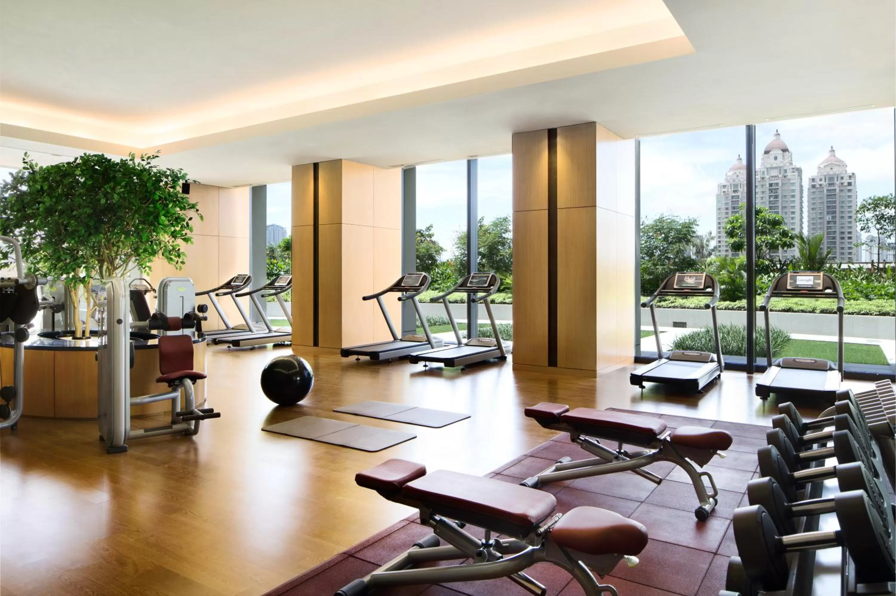 Fitness centre/facilities in Fairmont Jakarta