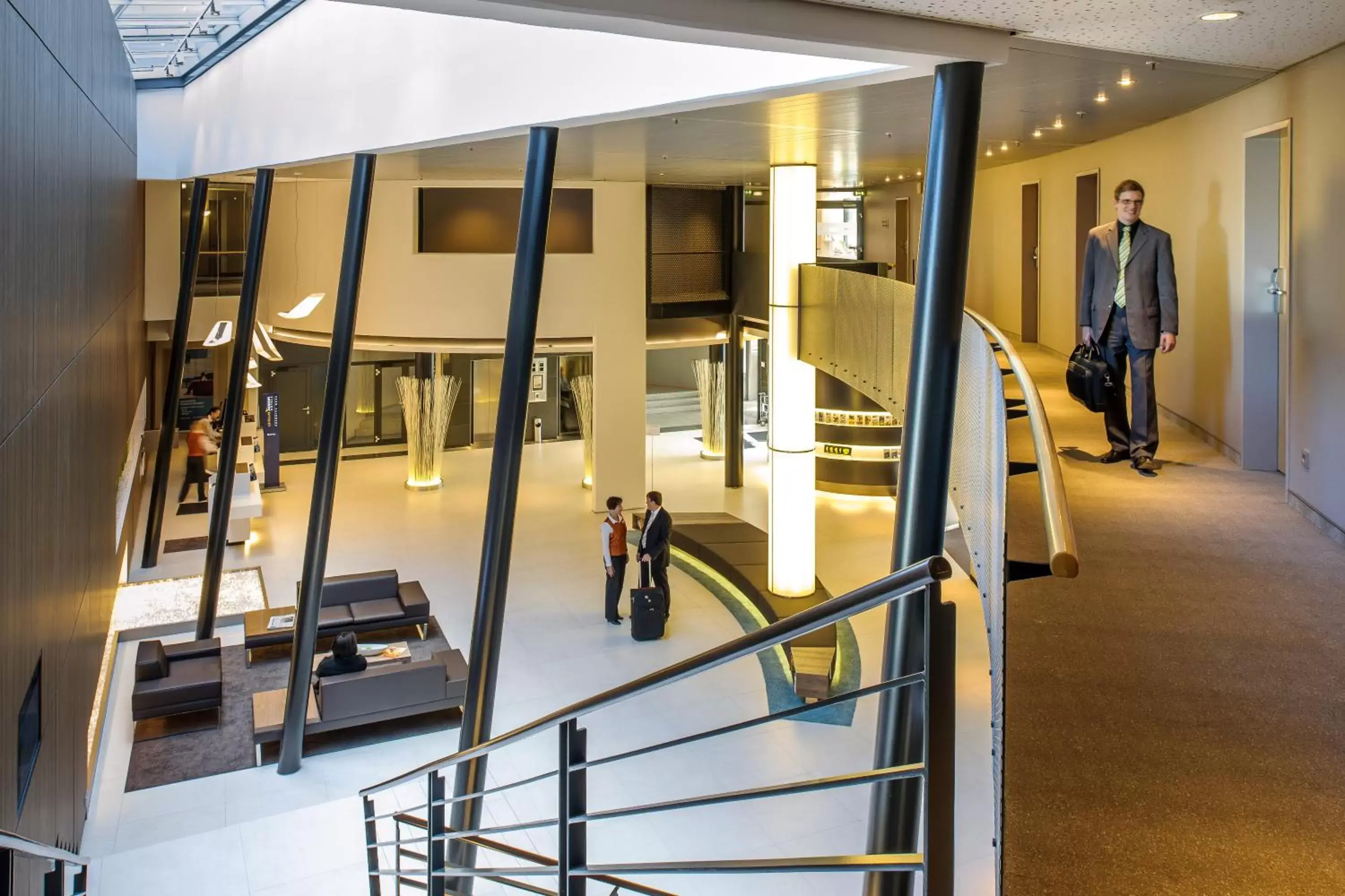 Lobby or reception, Fitness Center/Facilities in Novotel Hannover