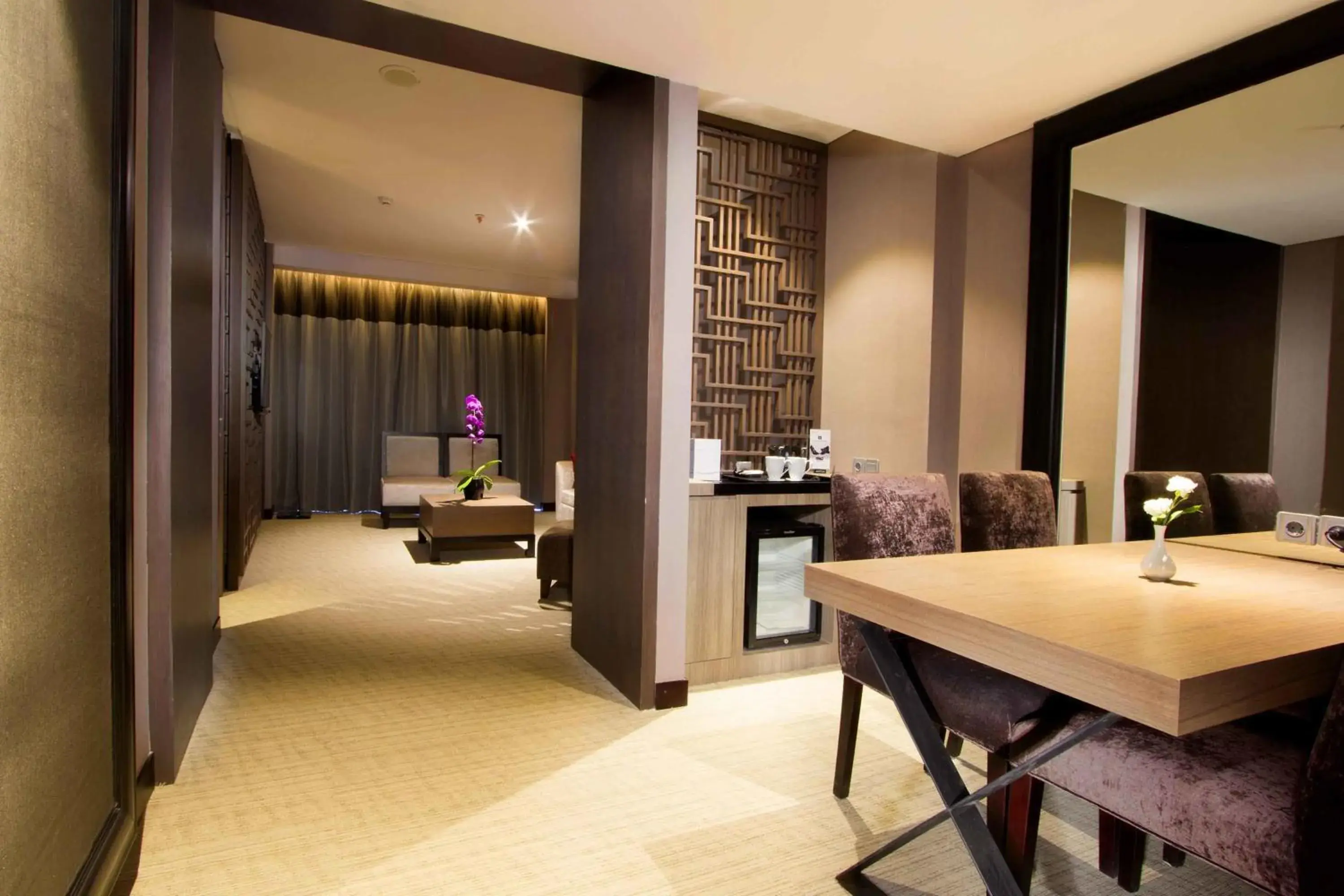 Living room, Dining Area in Aston Priority Simatupang Hotel And Conference Center