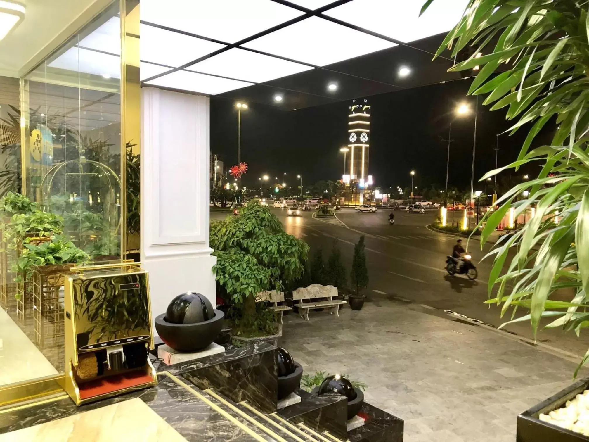 City view in Diamond Luxury Hotel City view in Diamond Luxury Hotel