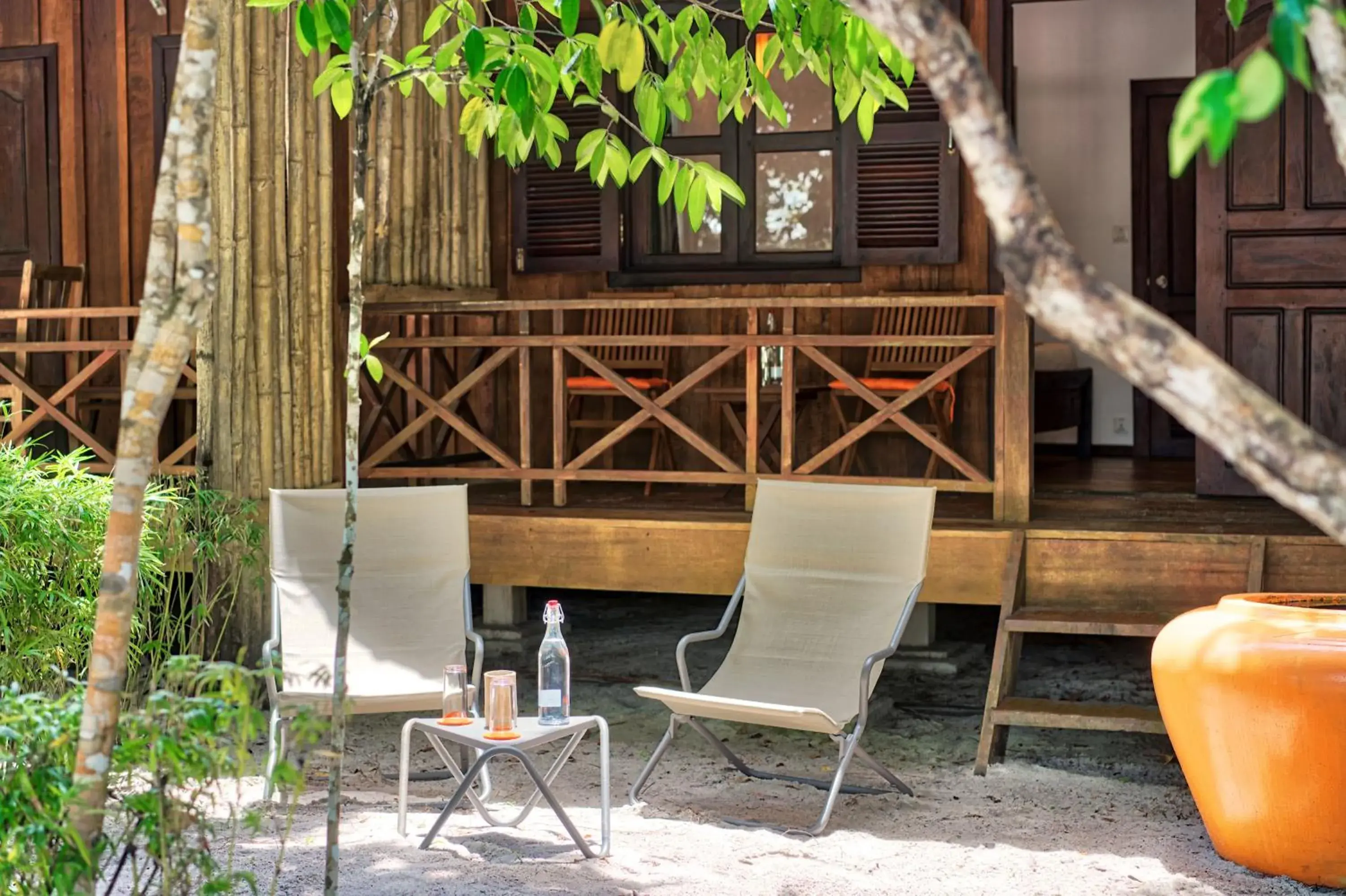 Balcony/Terrace in Sok San Beach Resort