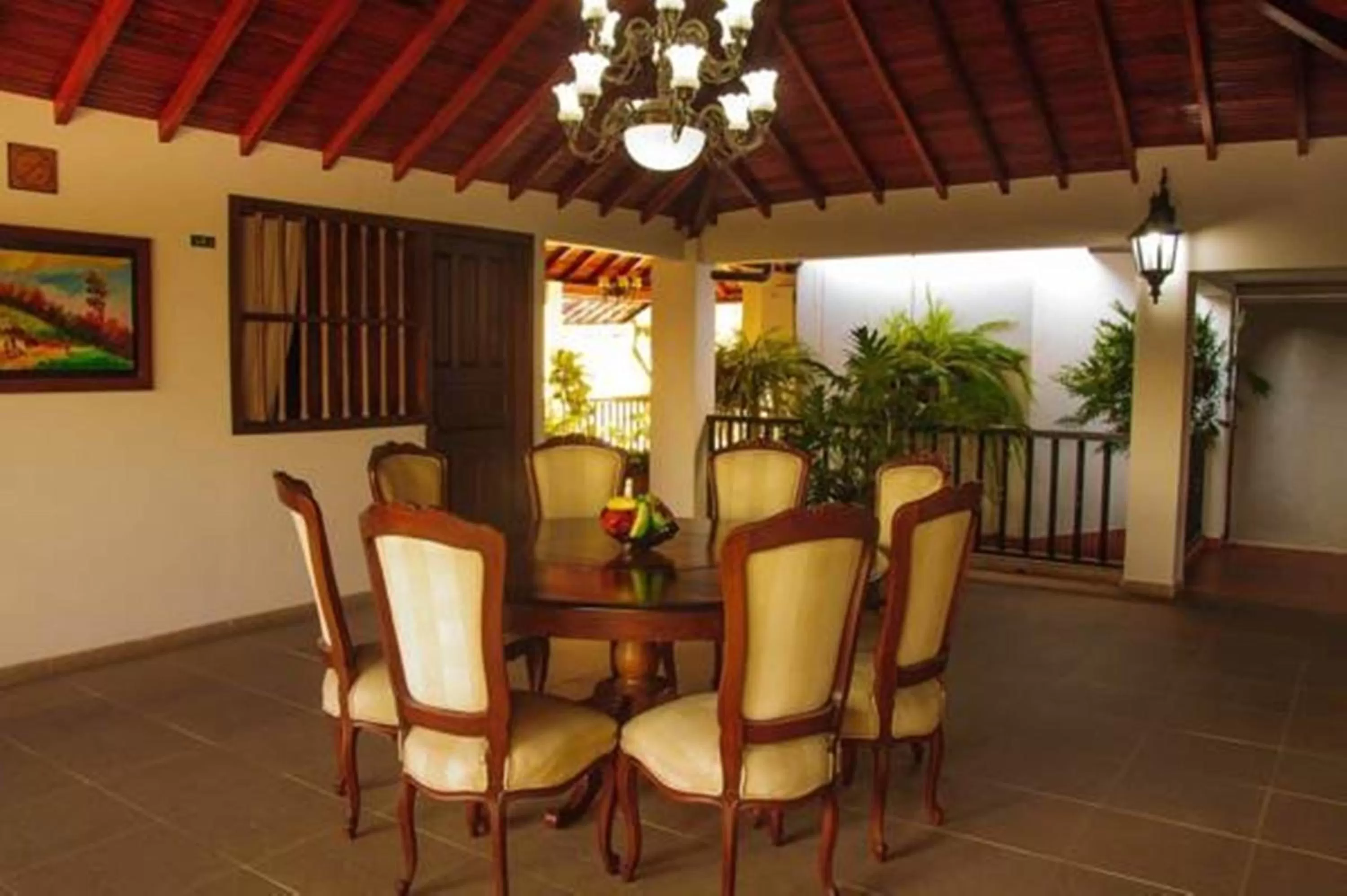 Seating area in Hotel Las Nieves