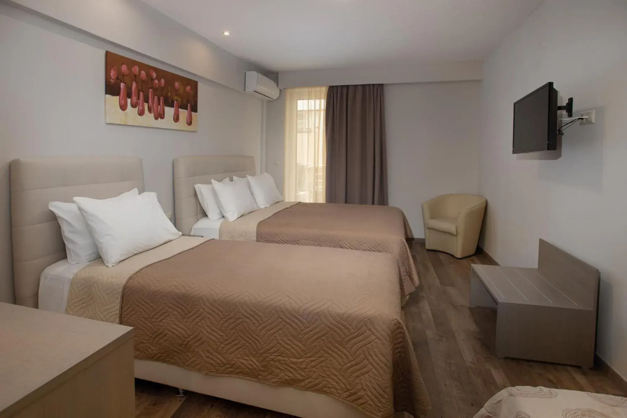 Bed in Irini Hotel