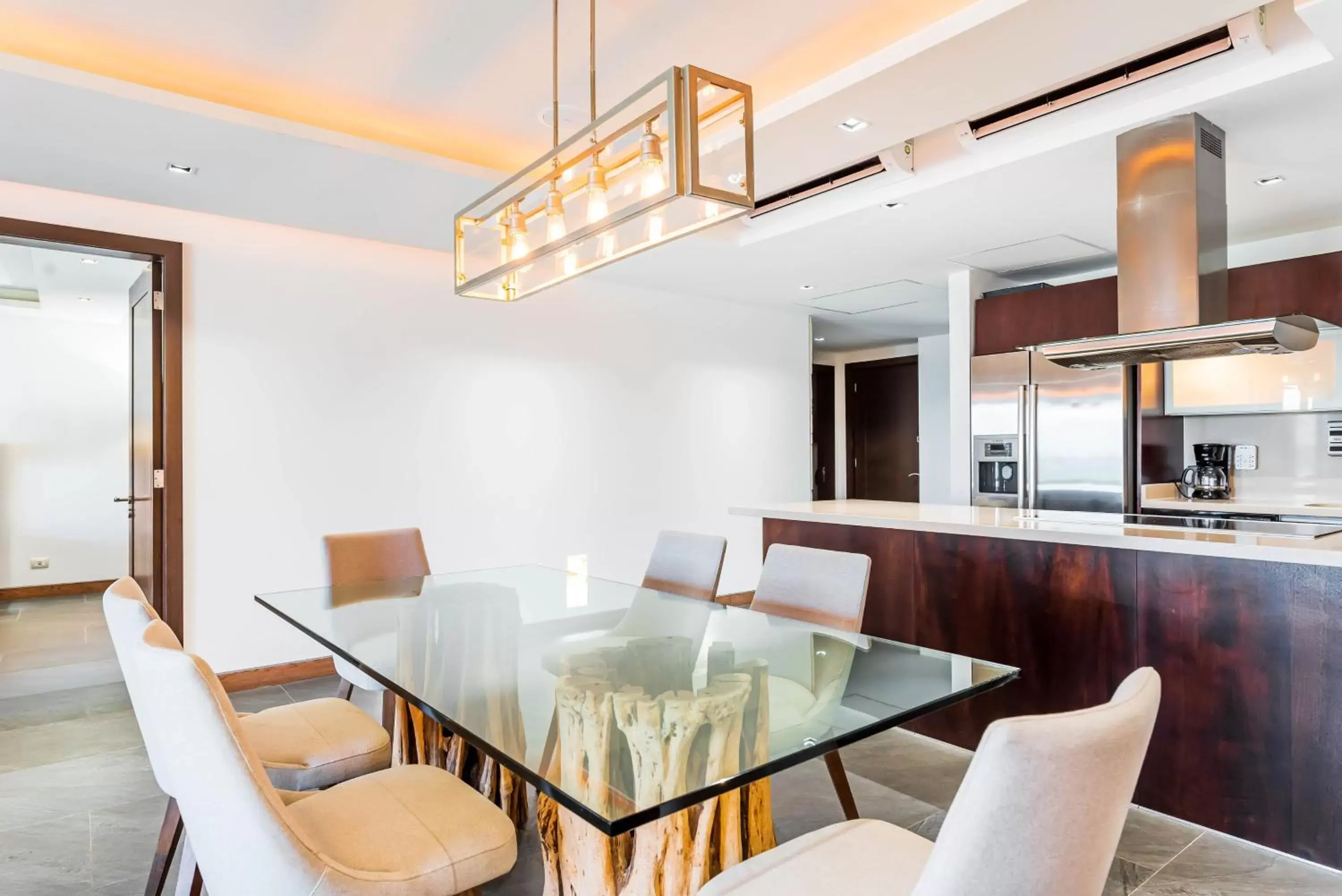 Dining Area in Mareazul Beach Front Condos At playa del Carmen