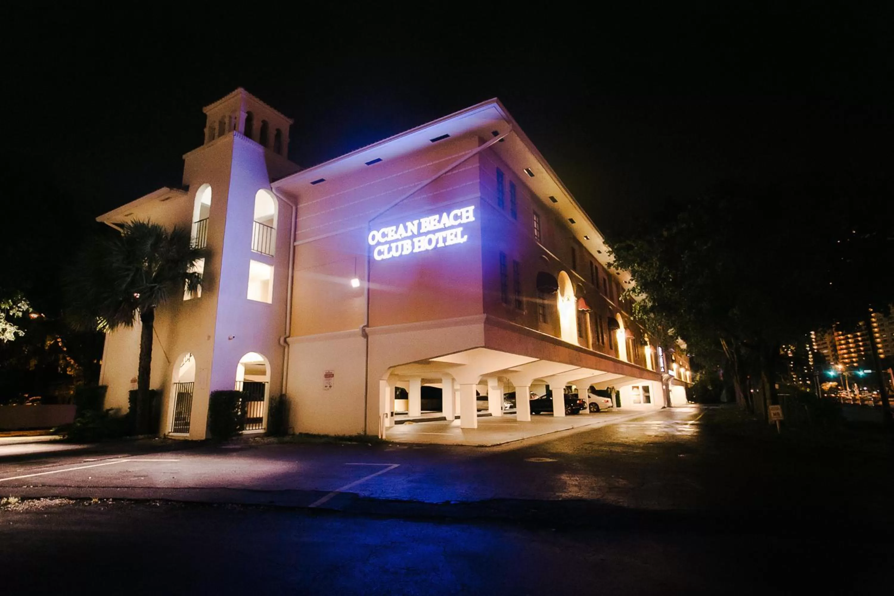 Property logo or sign in Ocean Beach Club