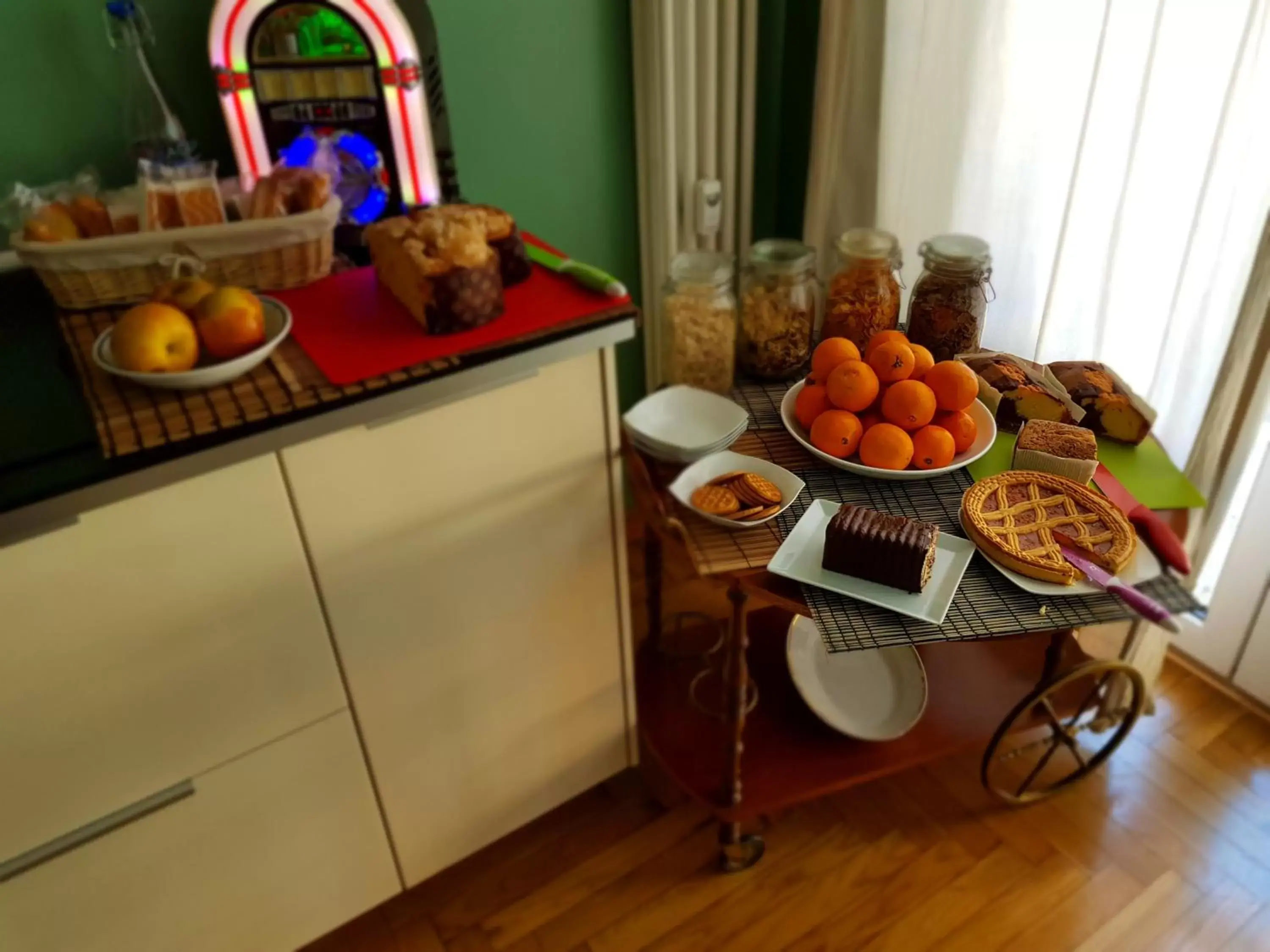 Buffet breakfast, Food in Sweet Home Parioli