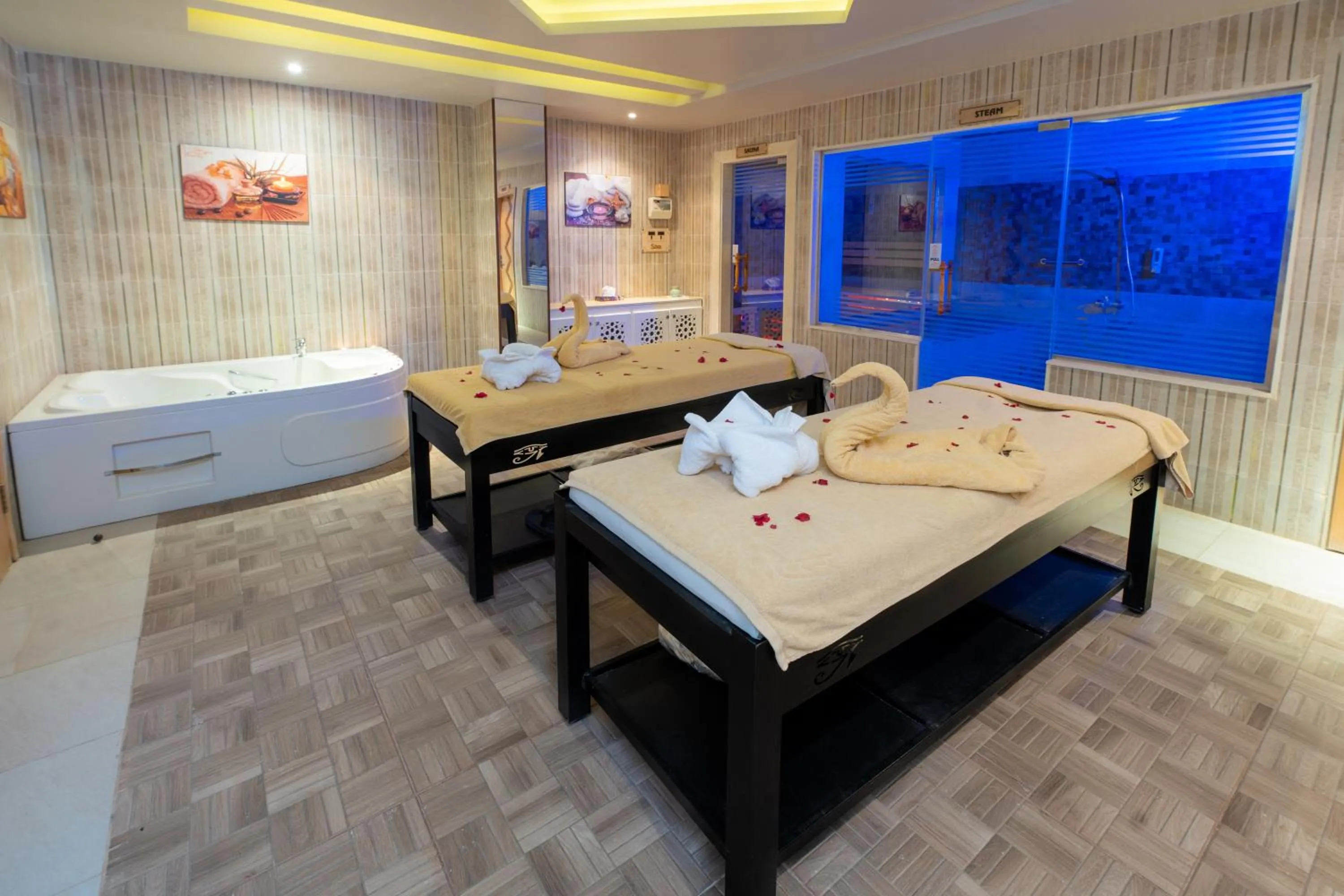 Massage, Bed in El Karma Beach Resort & Aqua Park - Hurghada