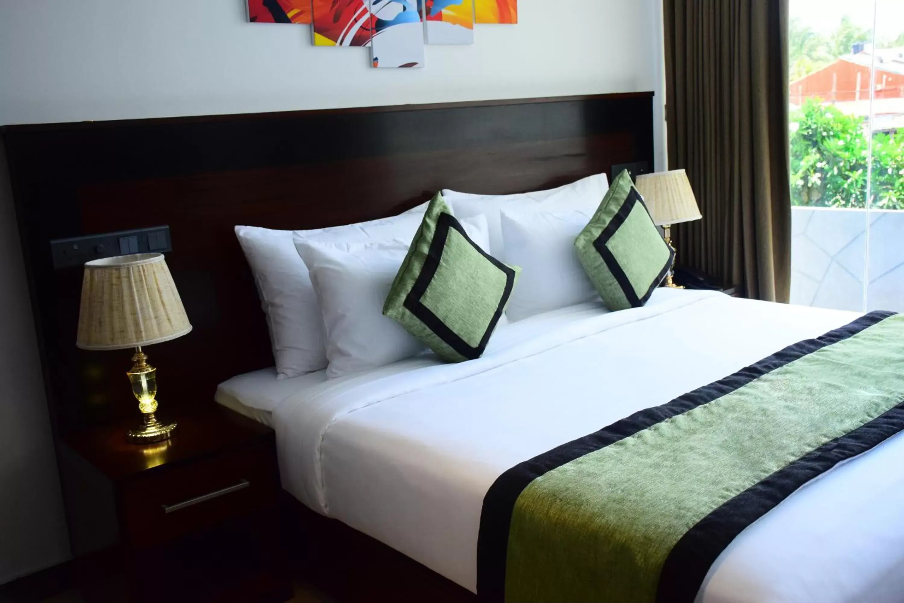 Superior Double or Twin Room with Pool View (PCR Tests Available on Request at a Cost) - single occupancy in Ruvisha Beach Hotel Superior Double or Twin Room with Pool View (PCR Tests Available on Request at a Cost) - single occupancy in Ruvisha Beach Hotel