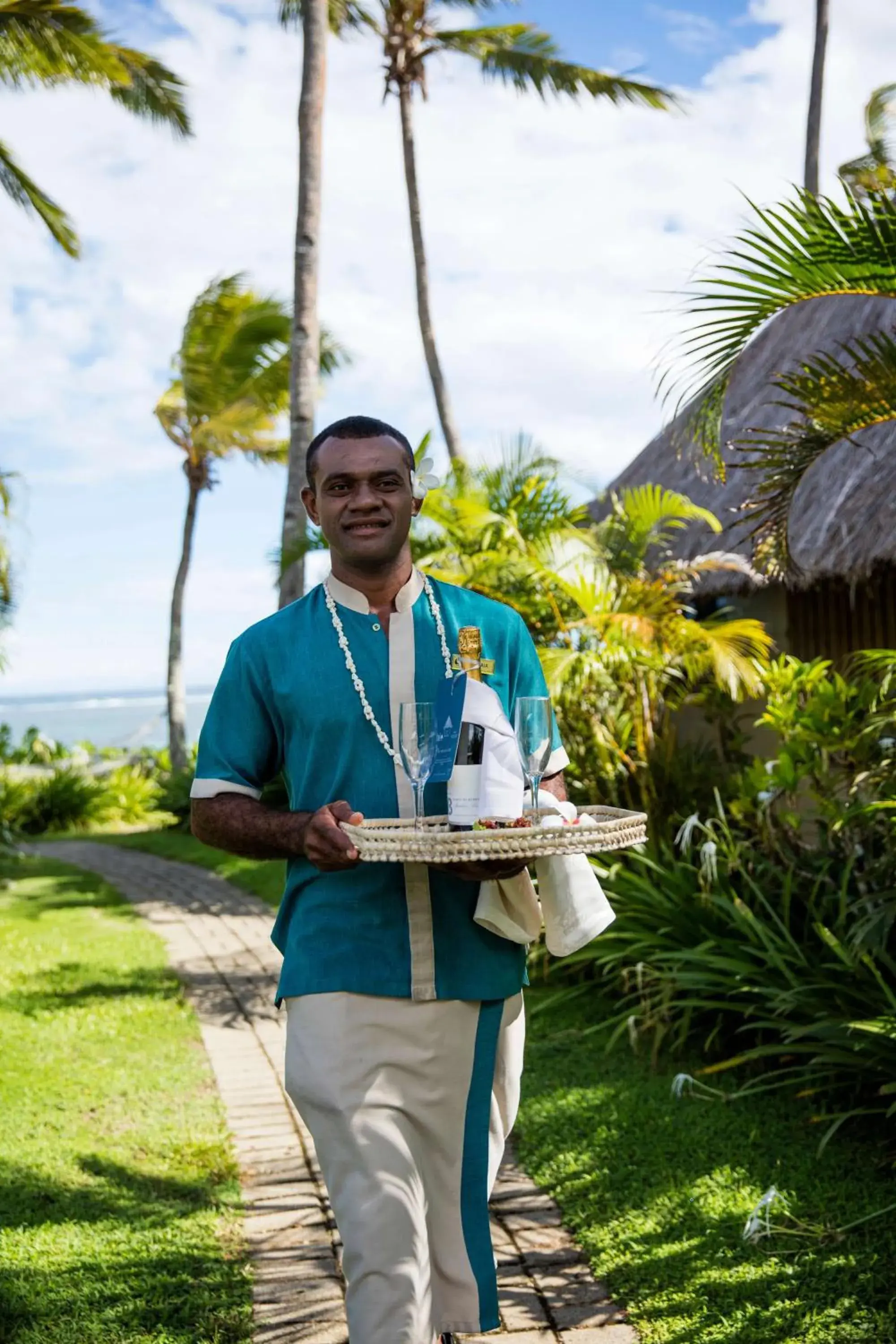 Property building in Outrigger Fiji Beach Resort