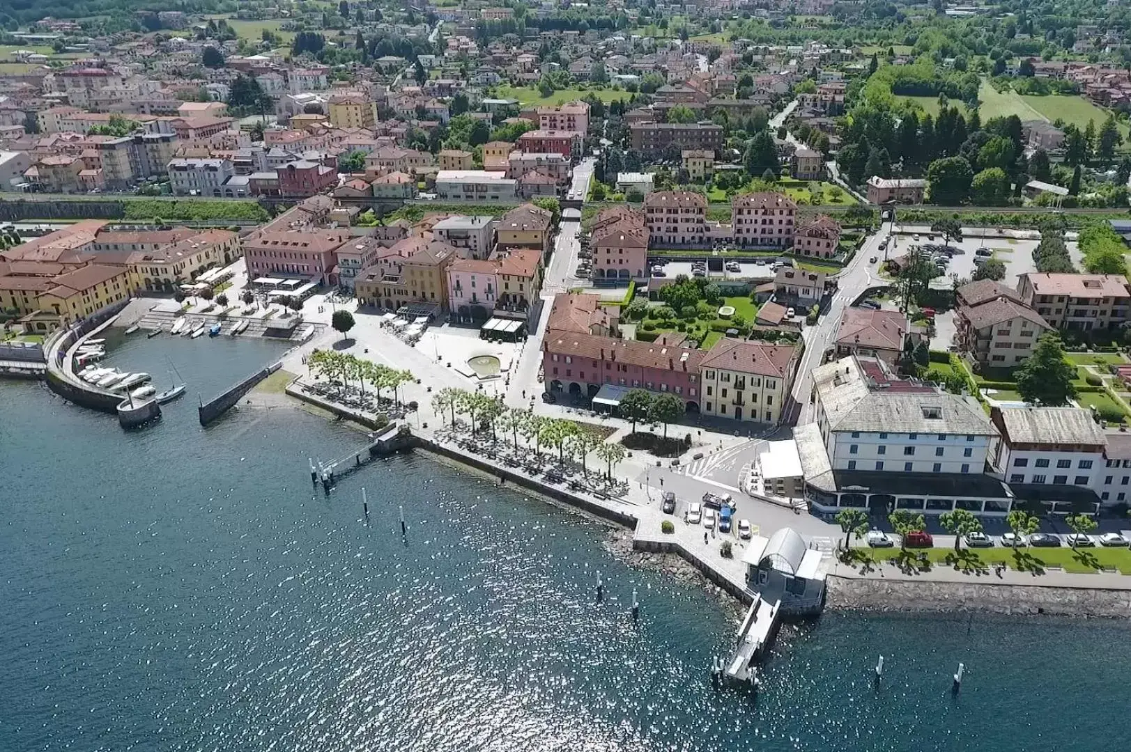 Bird's-eye View in Hotel Risi